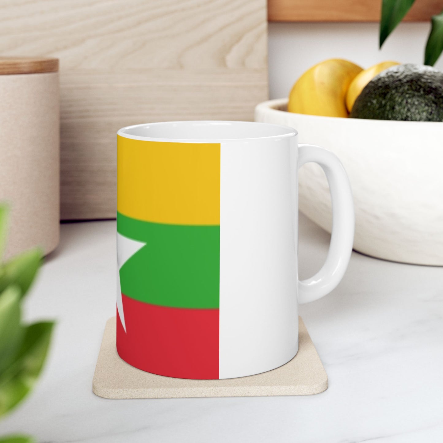 Ceramic Mug, 11oz -- Myanmar