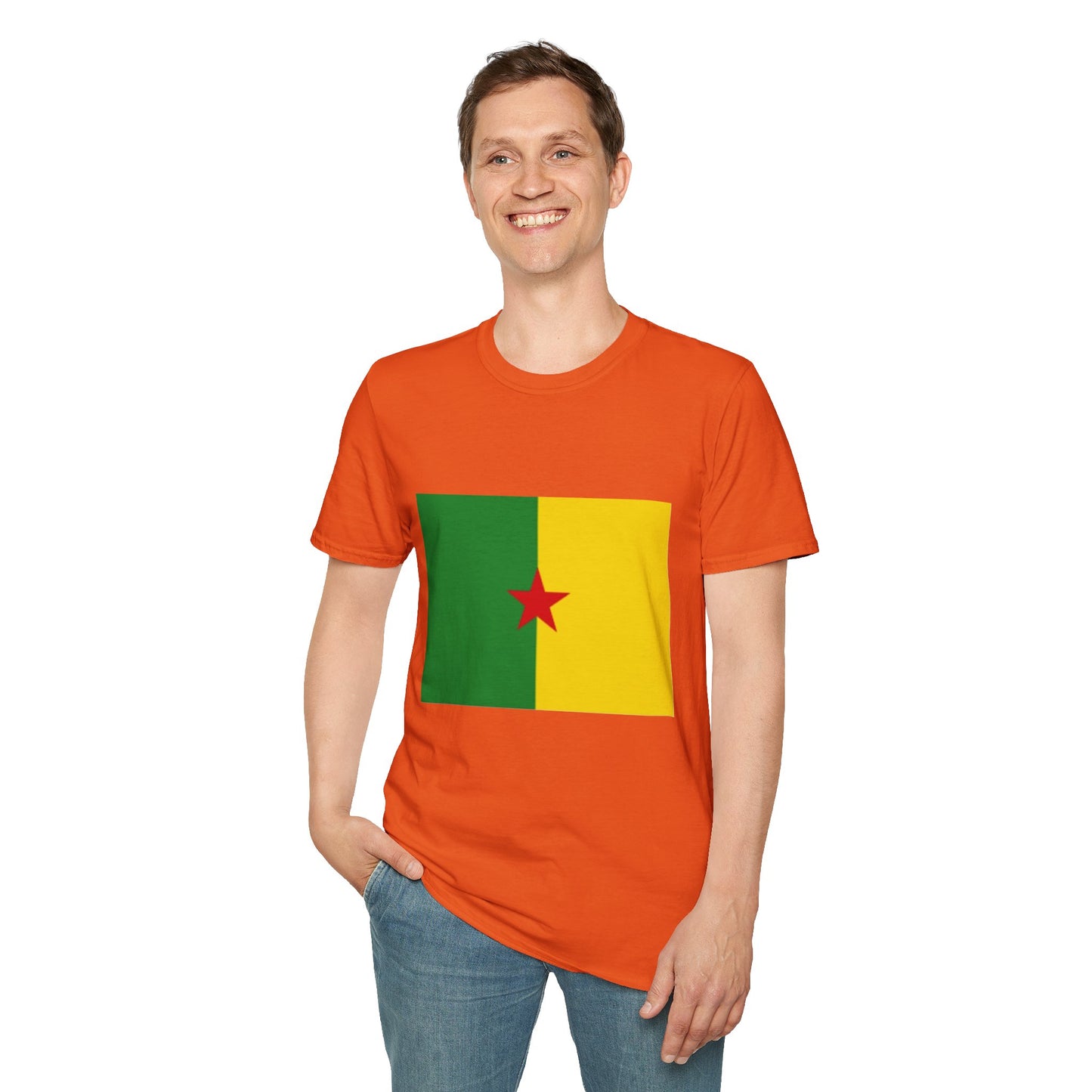 Unisex Softstyle T-Shirt -- French Guiana