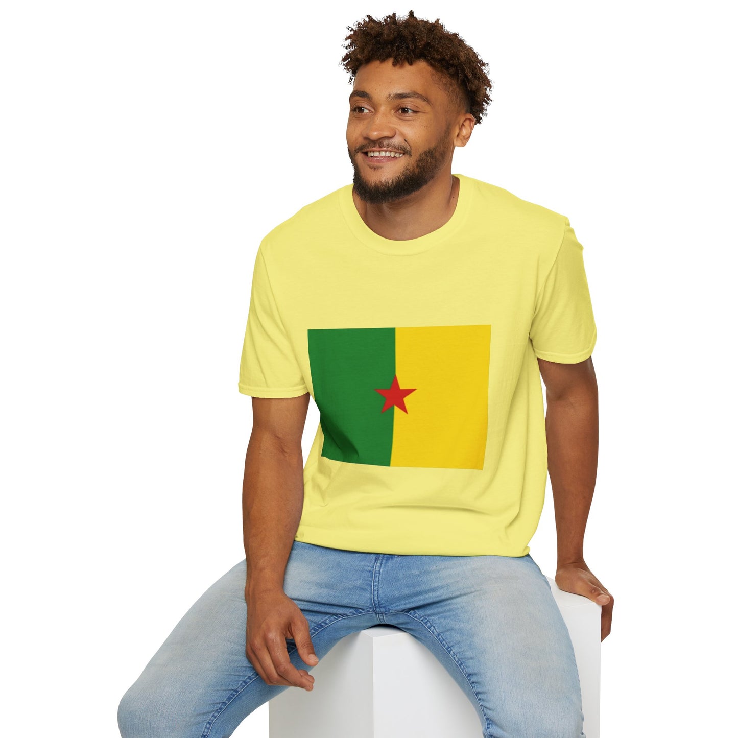 Unisex Softstyle T-Shirt -- French Guiana