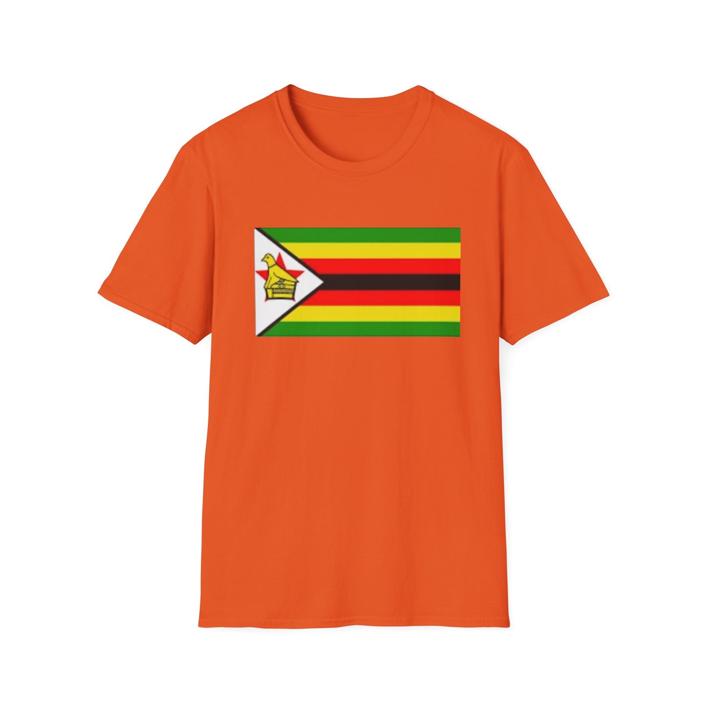 Unisex Softstyle T-Shirt -- Zimbabwe