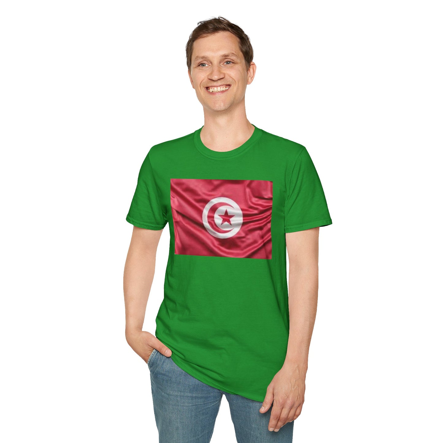 Unisex Softstyle T-Shirt -- Tunisia