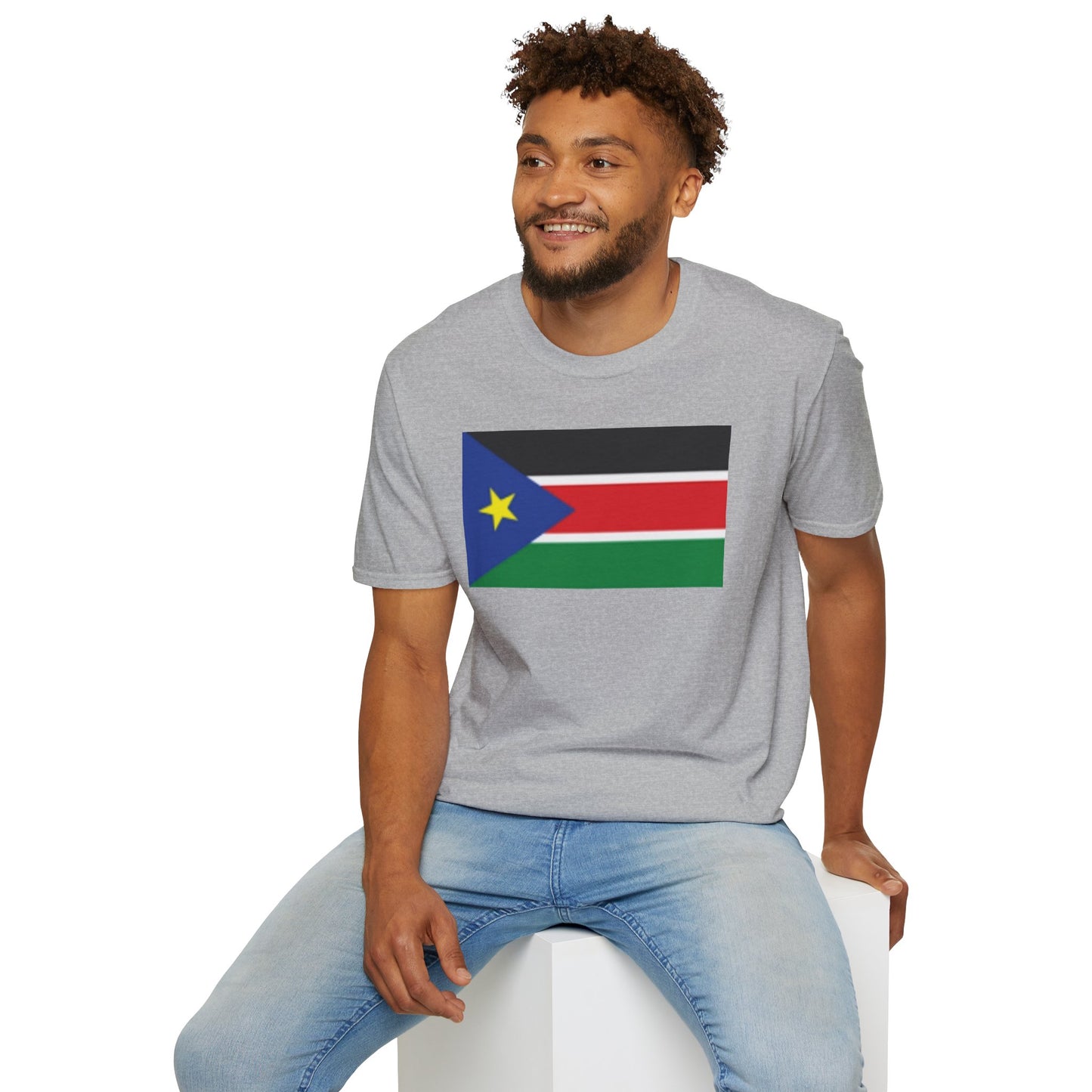 Unisex Softstyle T-Shirt -- South Sudan