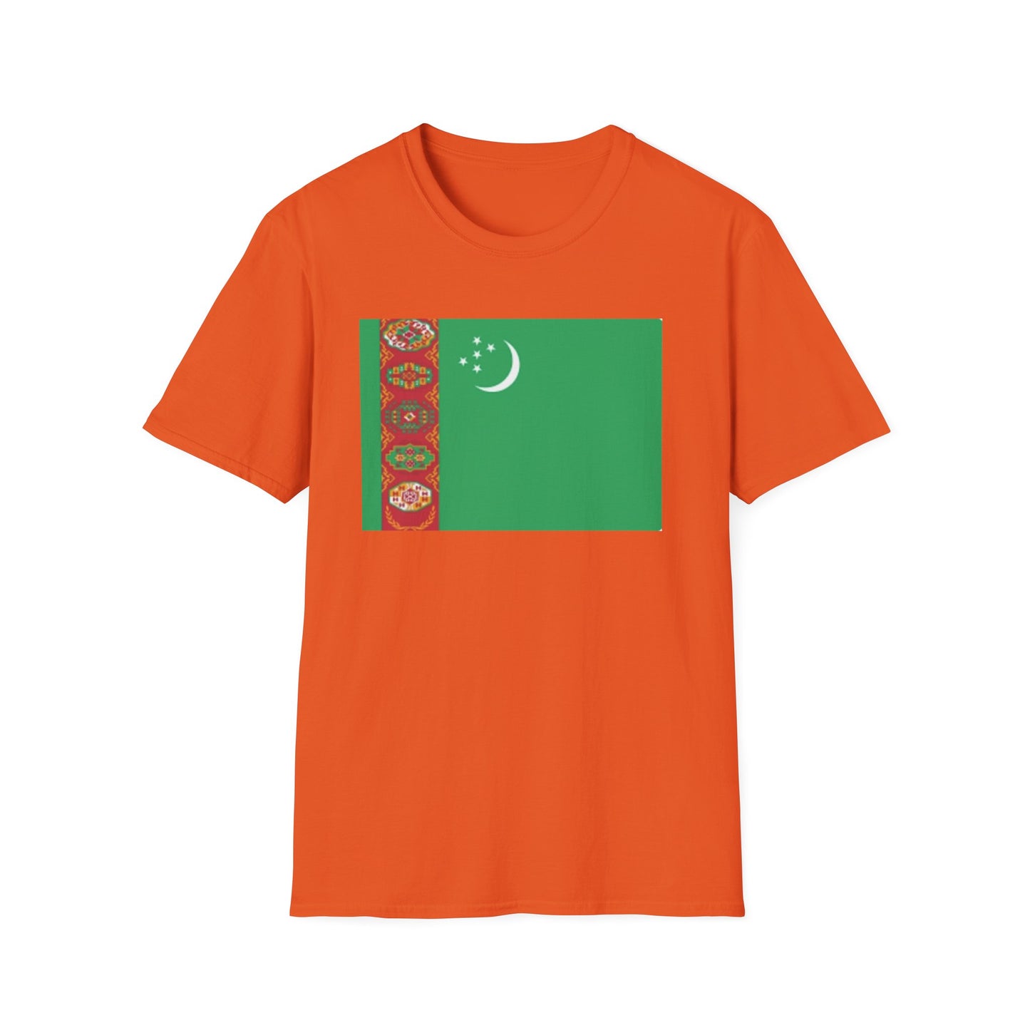 Unisex Softstyle T-Shirt -- Turkmenistan