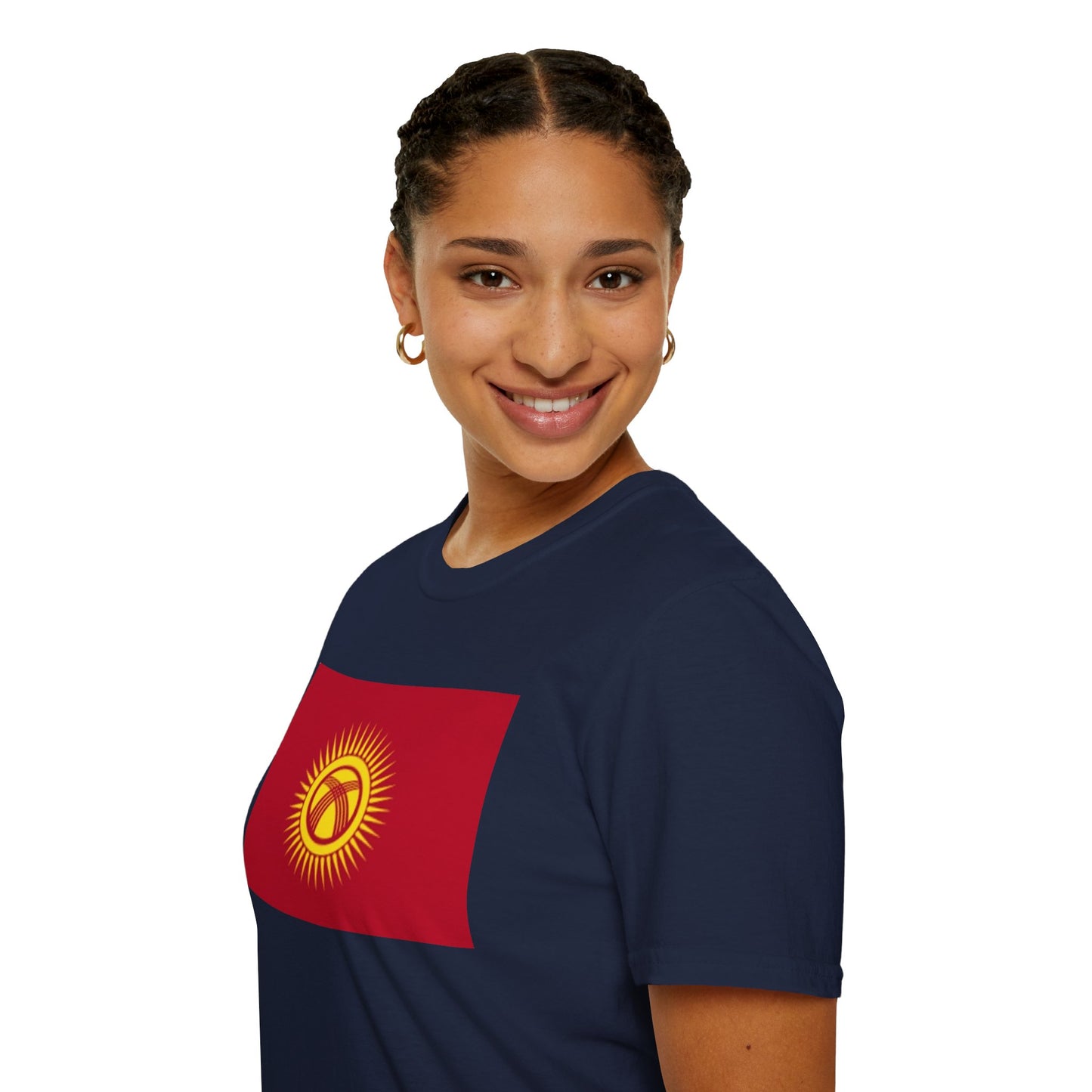 Unisex Softstyle T-Shirt -- Kyrgyzstan