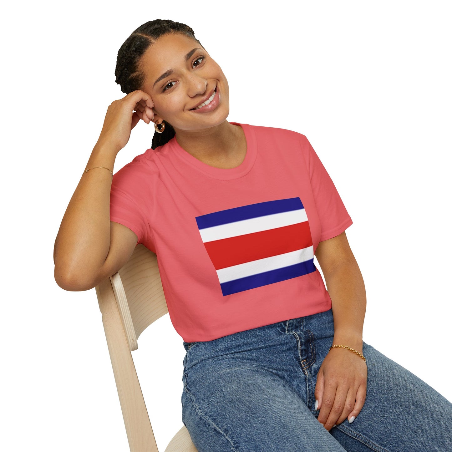 Unisex Softstyle T-Shirt -- Costa Rica