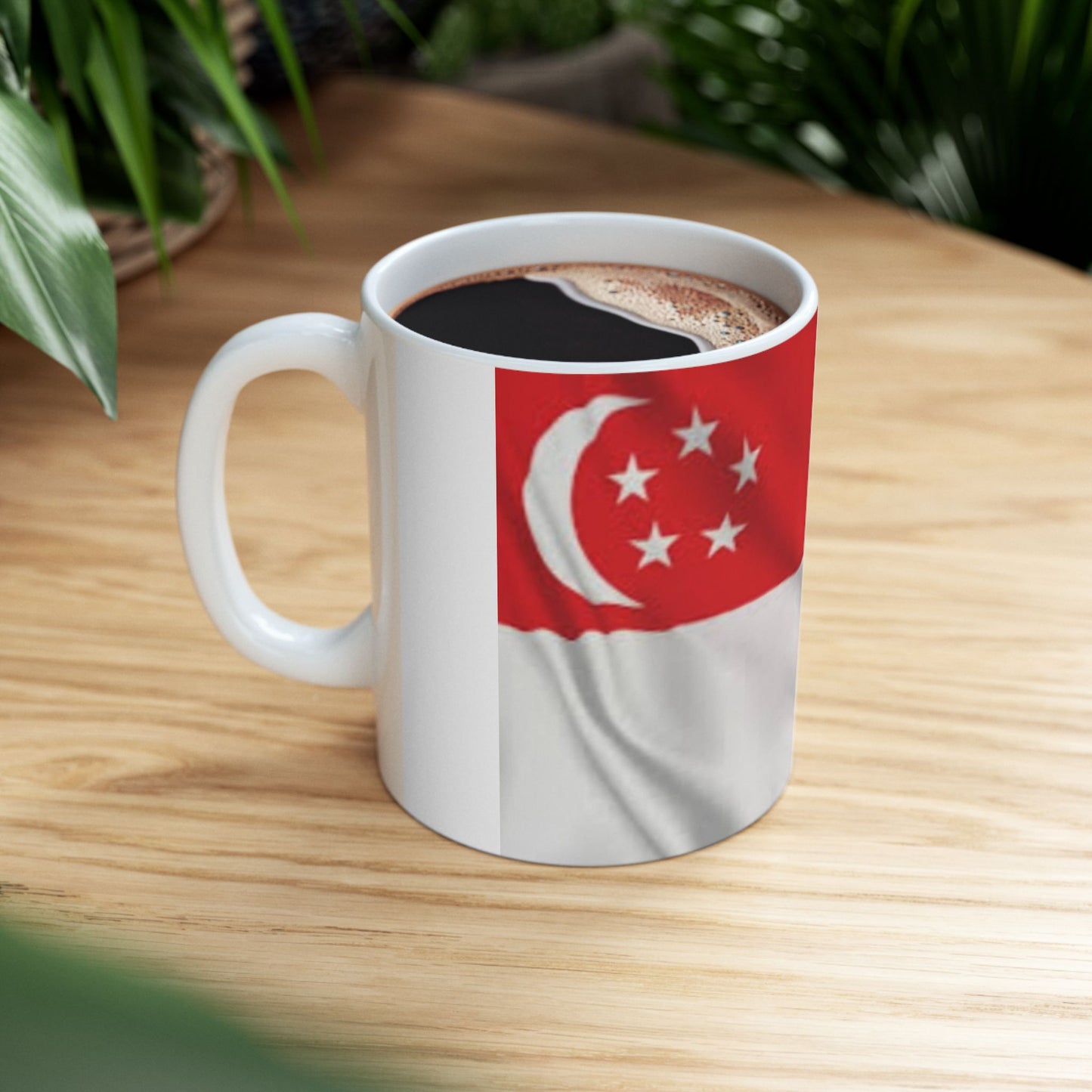 Ceramic Mug, 11oz -- Singapore