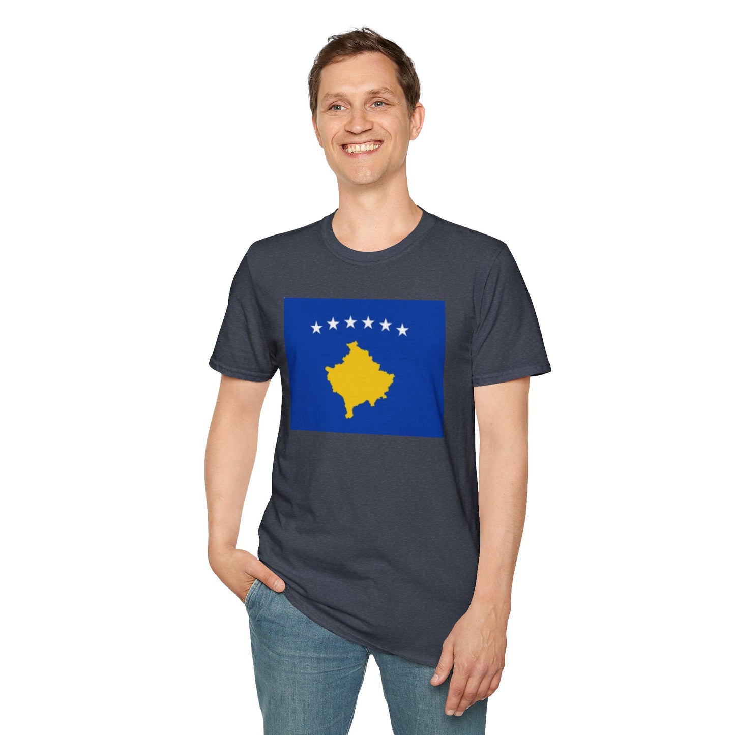 Unisex Softstyle T-Shirt -- Kosovo