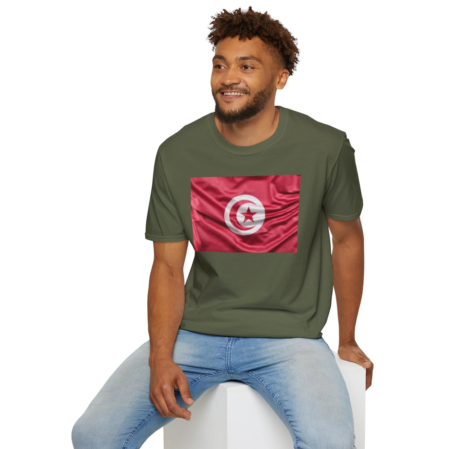 Unisex Softstyle T-Shirt -- Tunisia