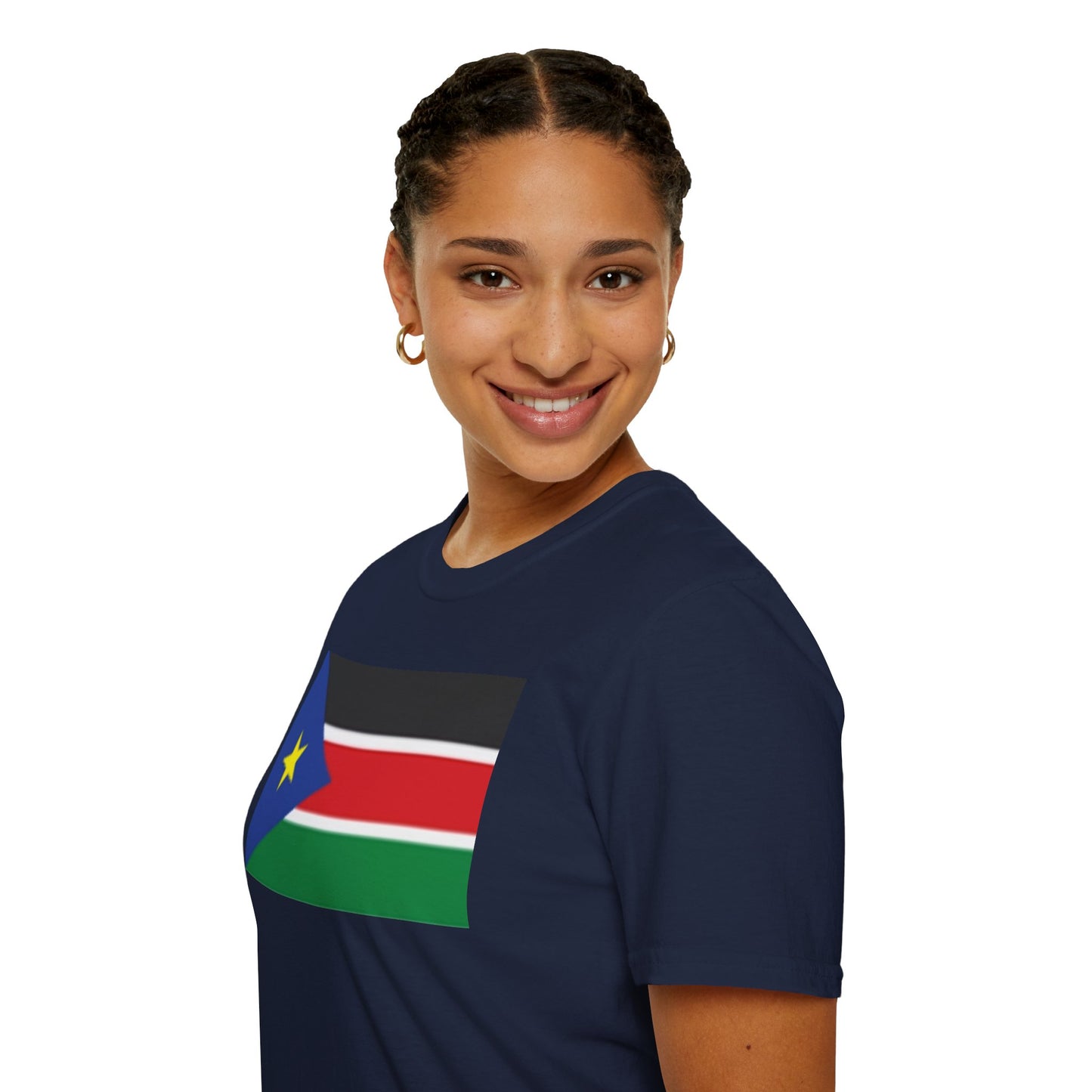 Unisex Softstyle T-Shirt -- South Sudan
