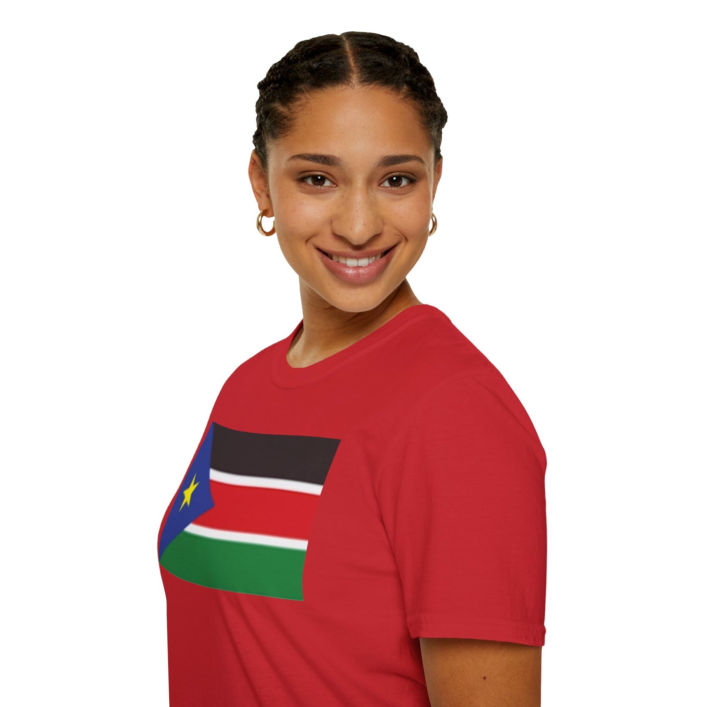 Unisex Softstyle T-Shirt -- South Sudan