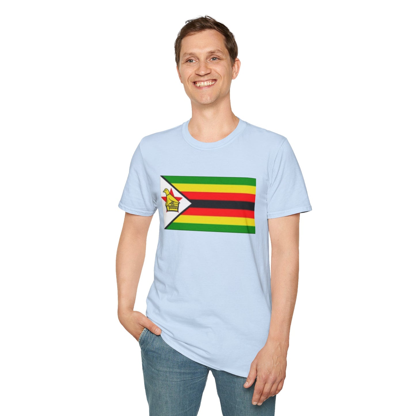 Unisex Softstyle T-Shirt -- Zimbabwe