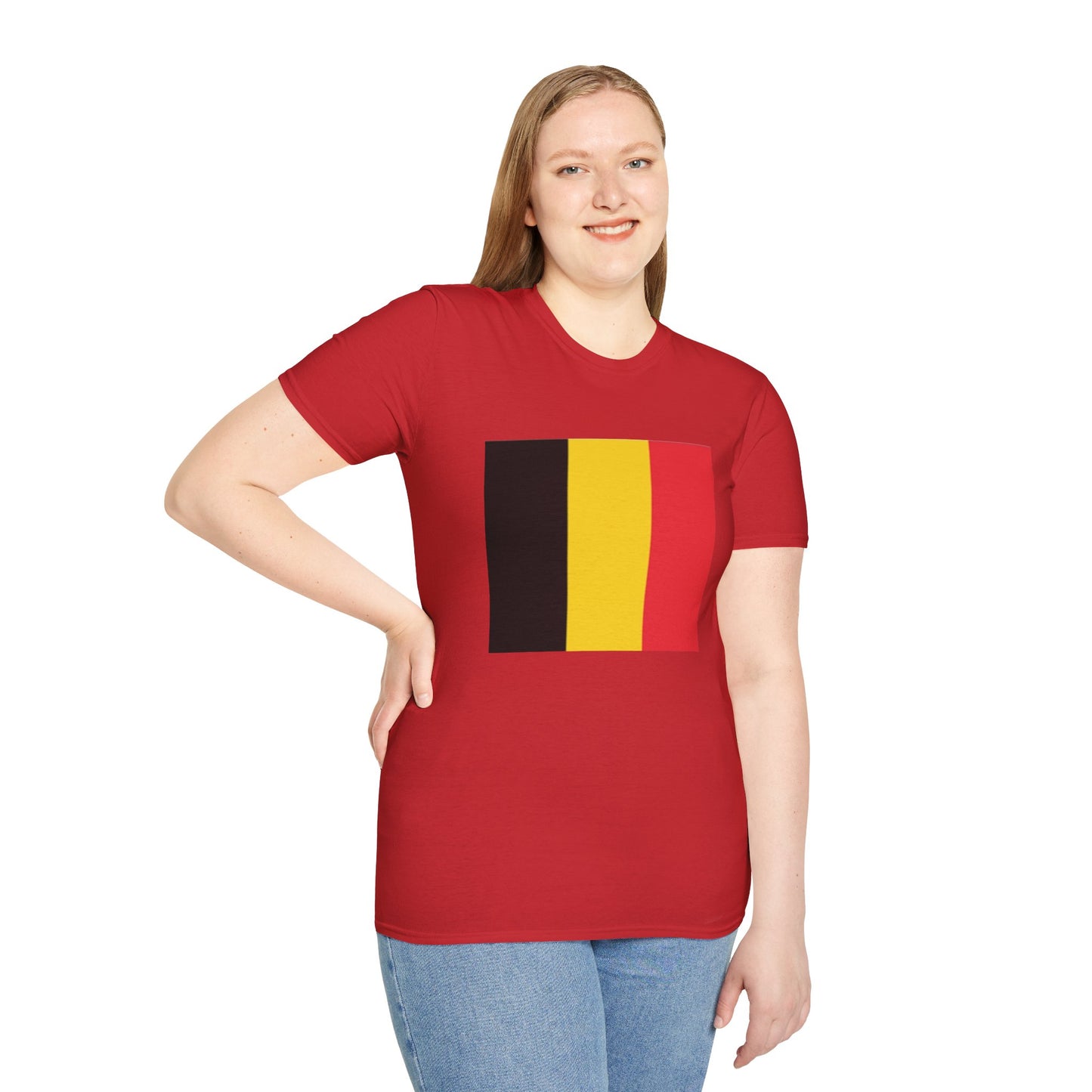 Unisex Softstyle T-Shirt -- Belgium