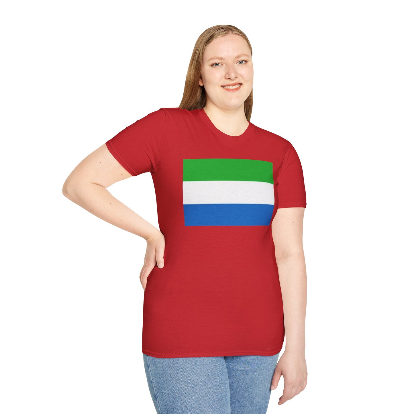 Unisex Softstyle T-Shirt -- Sierra Leone