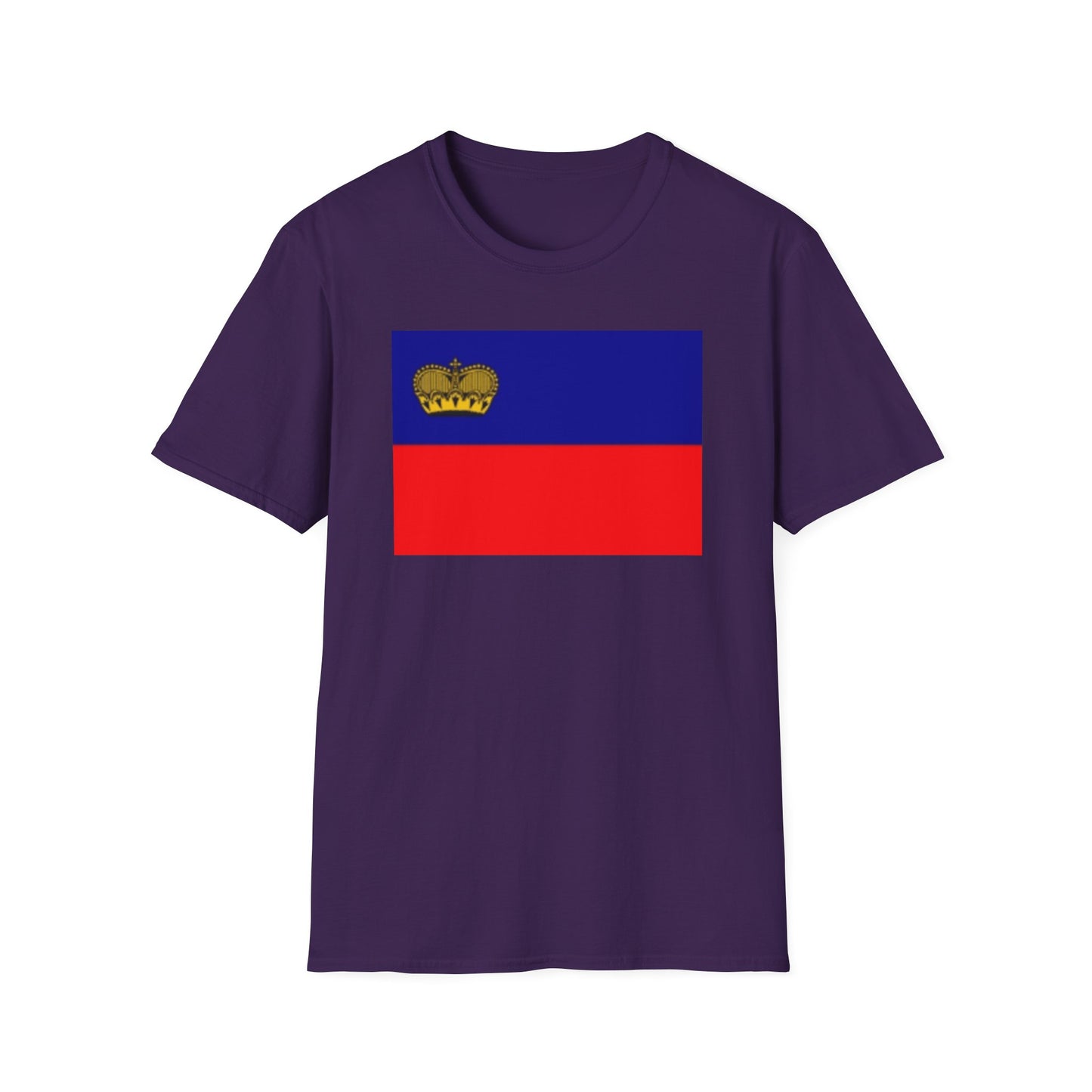 Unisex Softstyle T-Shirt -- Liechtenstein