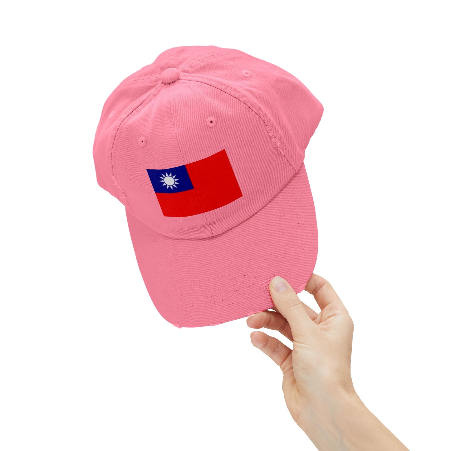 Unisex Distressed Cap -- Taiwan