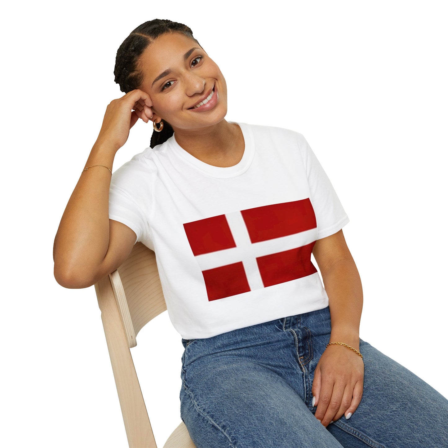 Unisex Softstyle T-Shirt -- Denmark