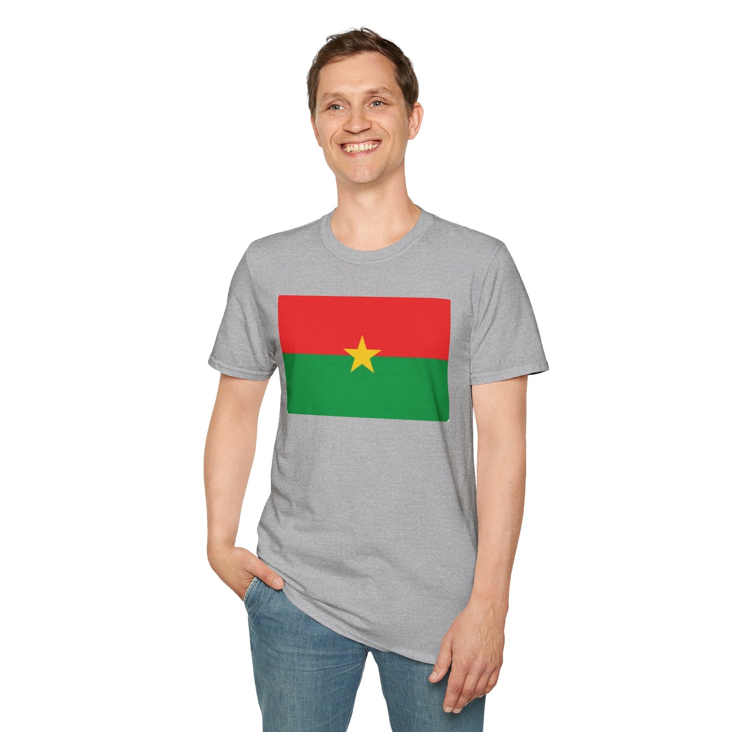Unisex Softstyle T-Shirt -- Burkina Faso
