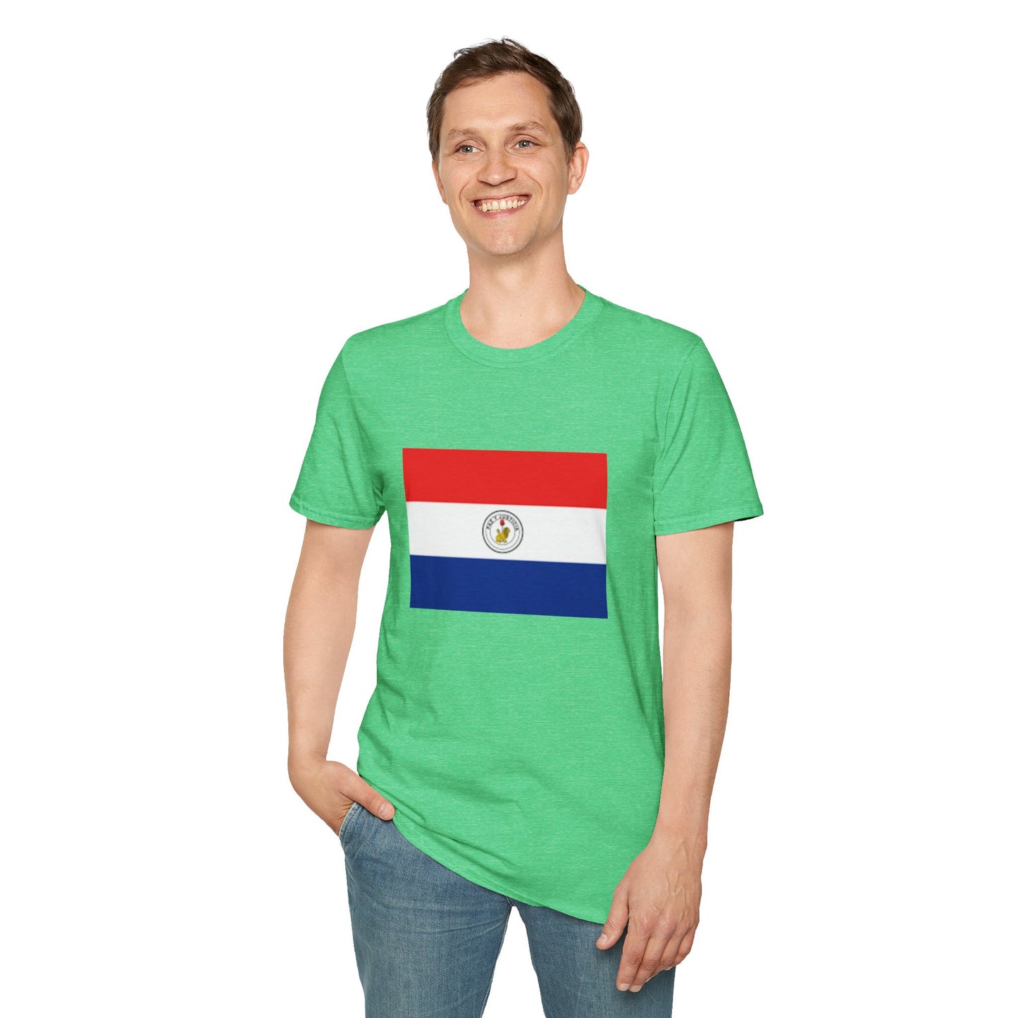 Unisex Softstyle T-Shirt -- Paraguay
