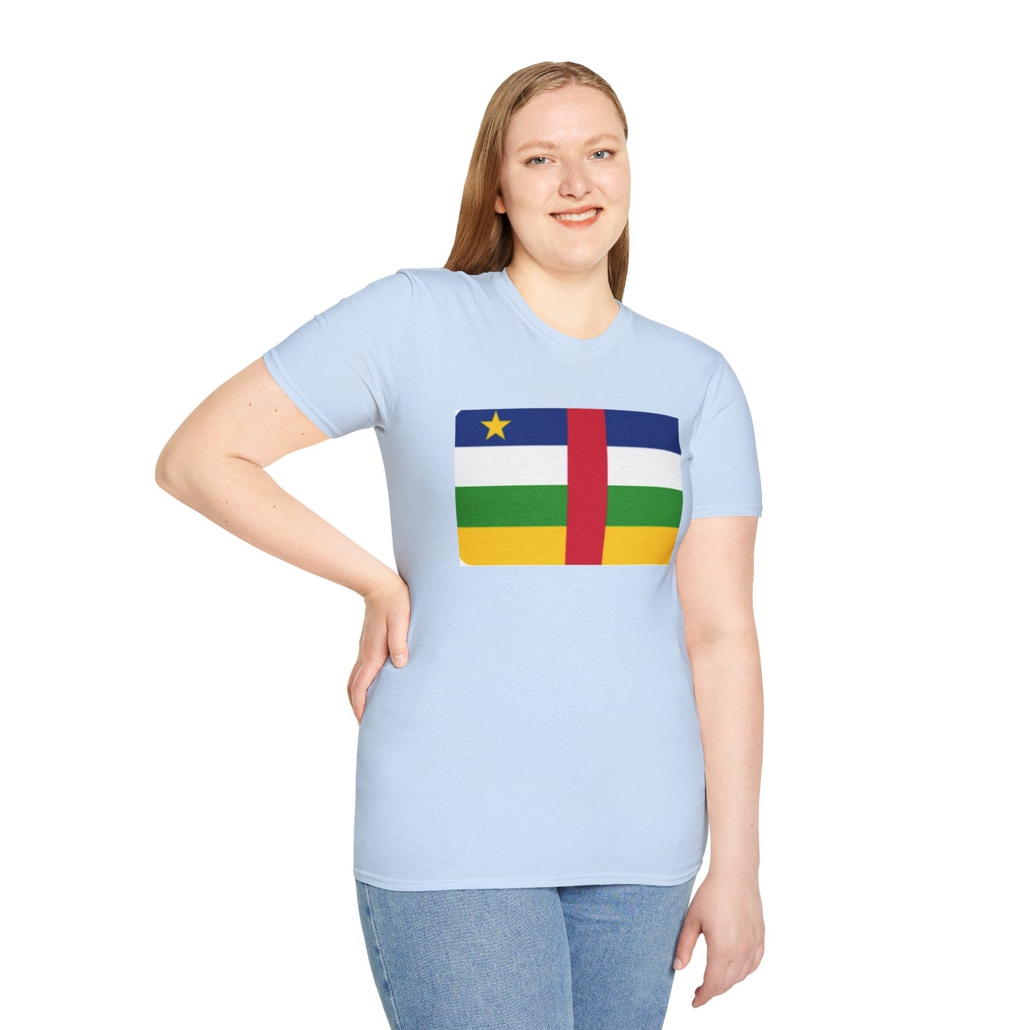 Unisex Softstyle T-Shirt - Central African Republic