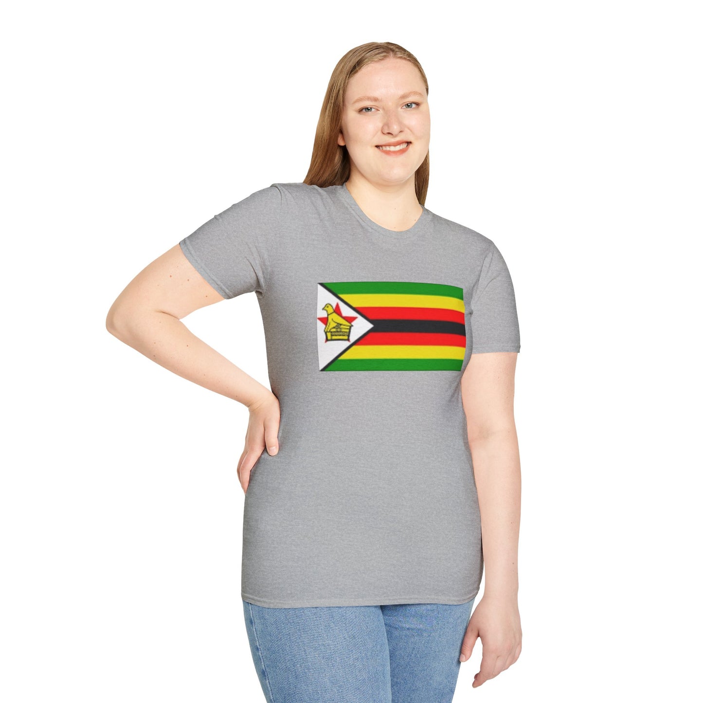 Unisex Softstyle T-Shirt -- Zimbabwe