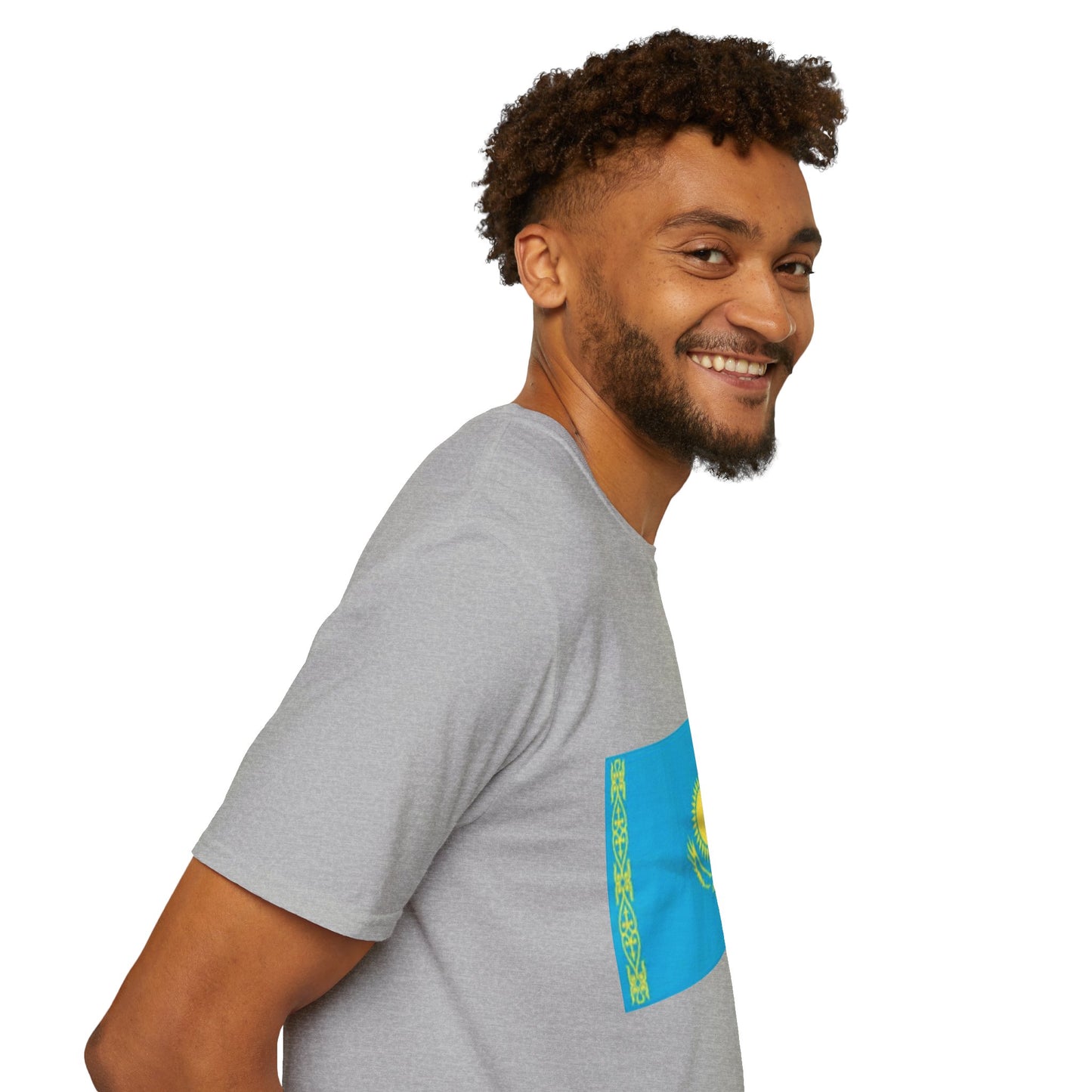 Unisex Softstyle T-Shirt -- Kazakhstan