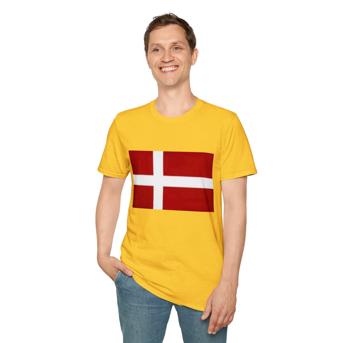 Unisex Softstyle T-Shirt -- Denmark