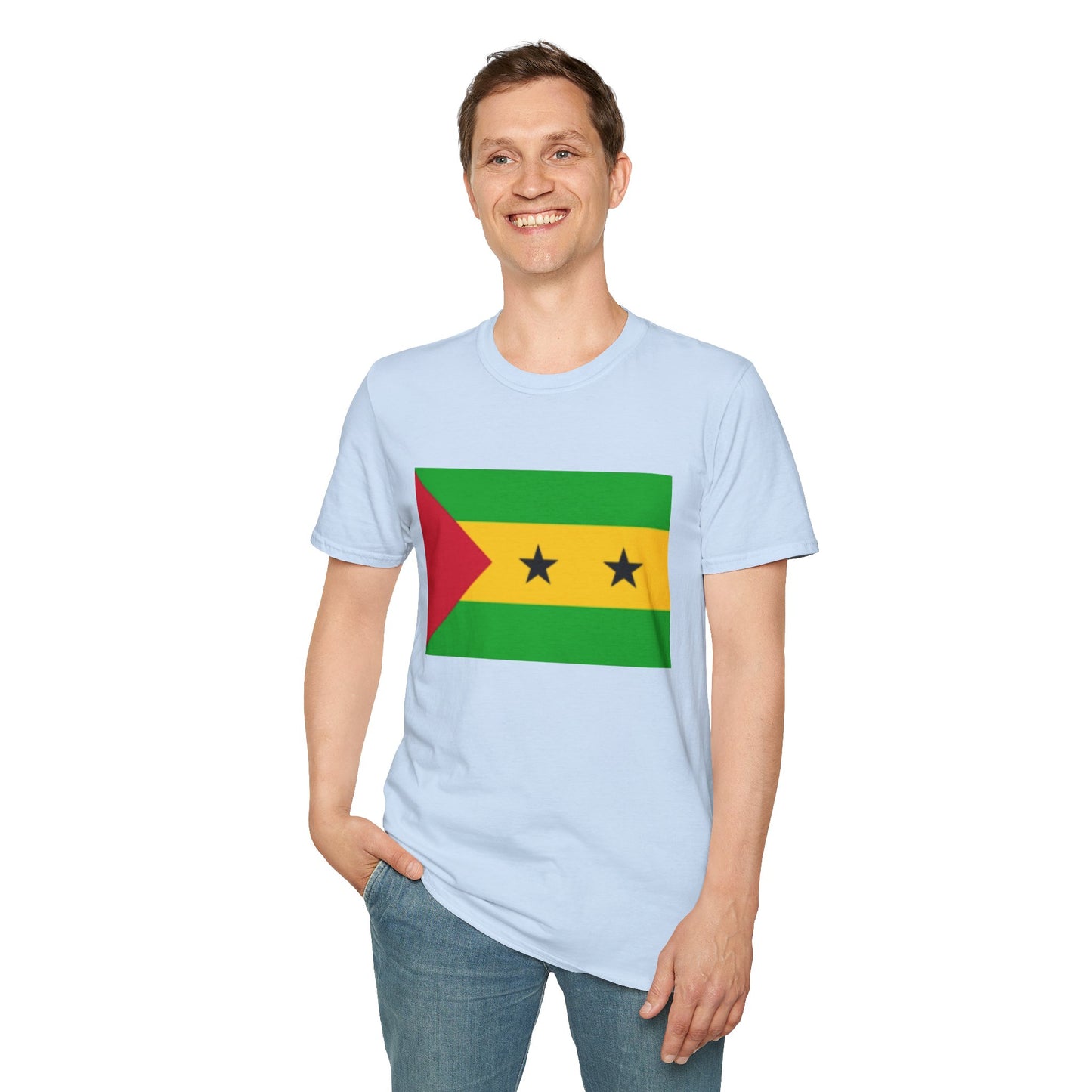 Unisex Softstyle T-Shirt -- Sao Tome and Principe