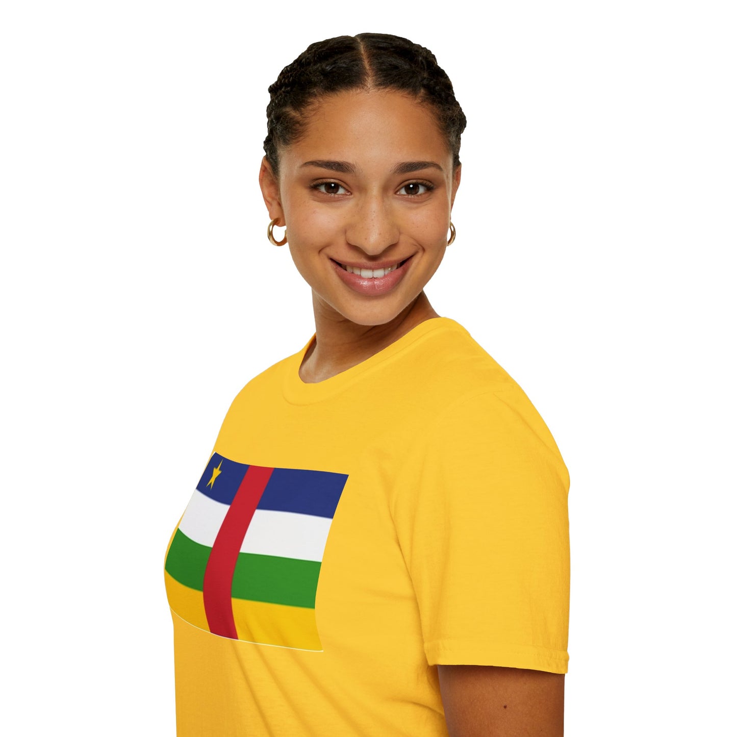Unisex Softstyle T-Shirt - Central African Republic