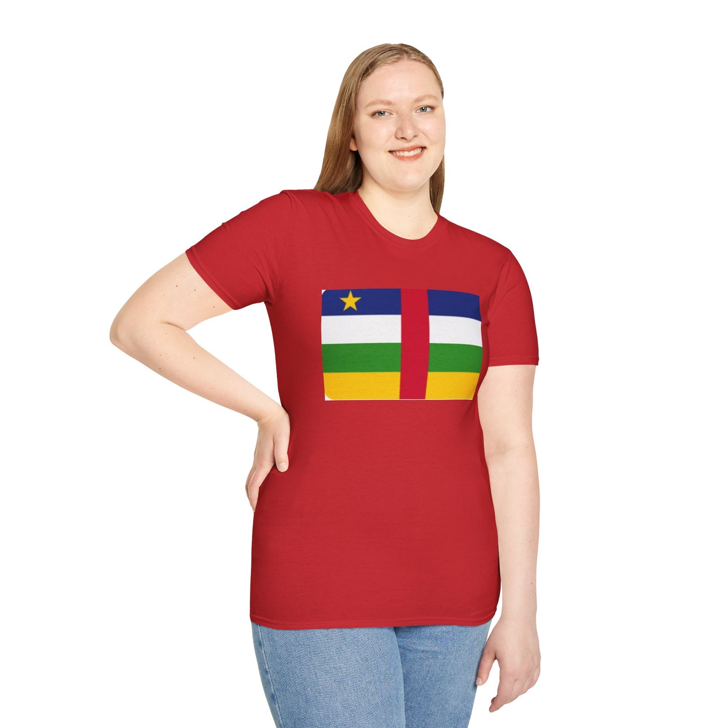 Unisex Softstyle T-Shirt - Central African Republic