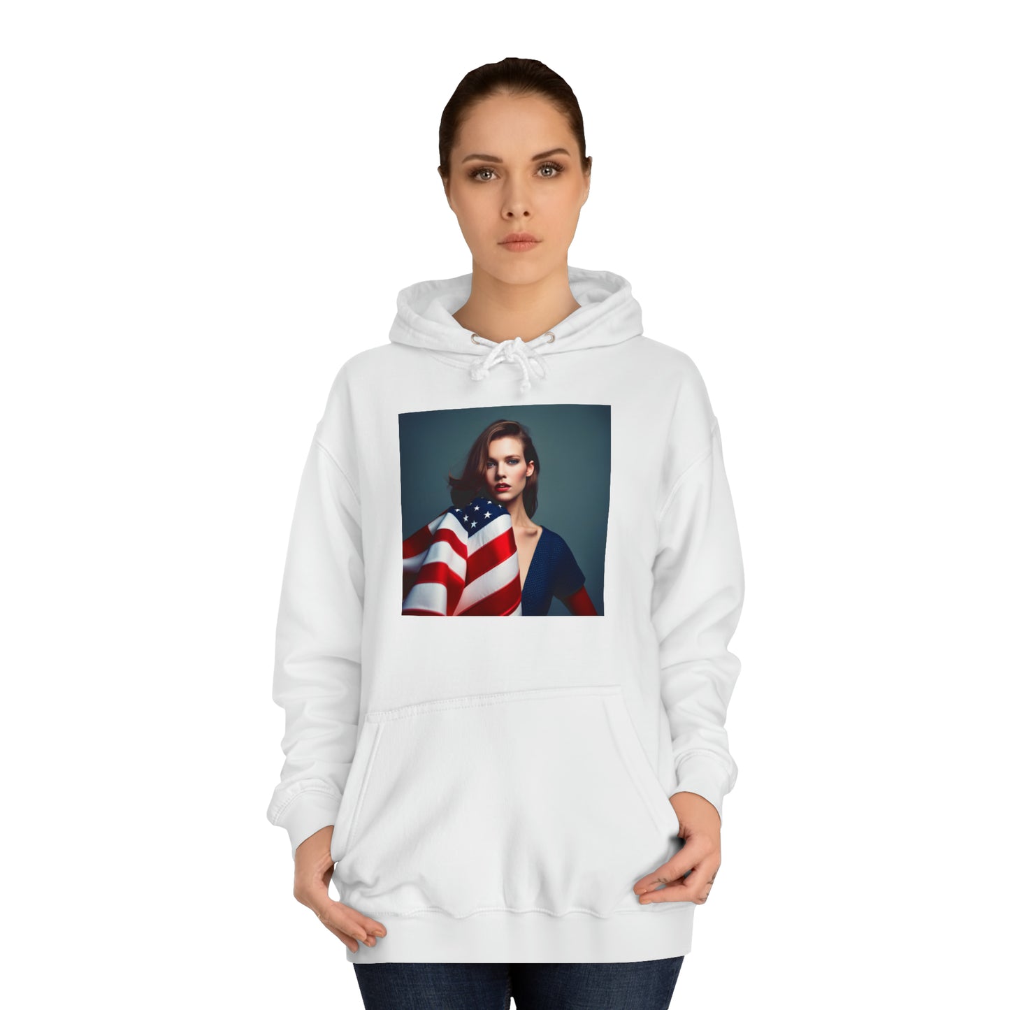 Unisex College Hoodie USA