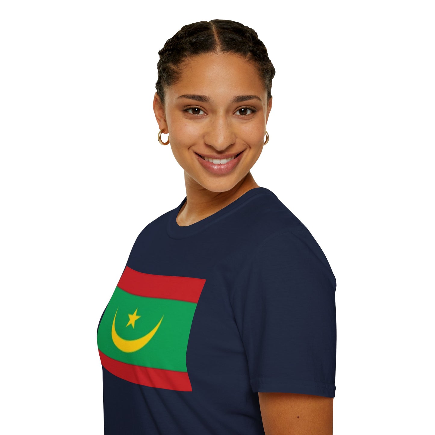 Unisex Softstyle T-Shirt -- Mauritania