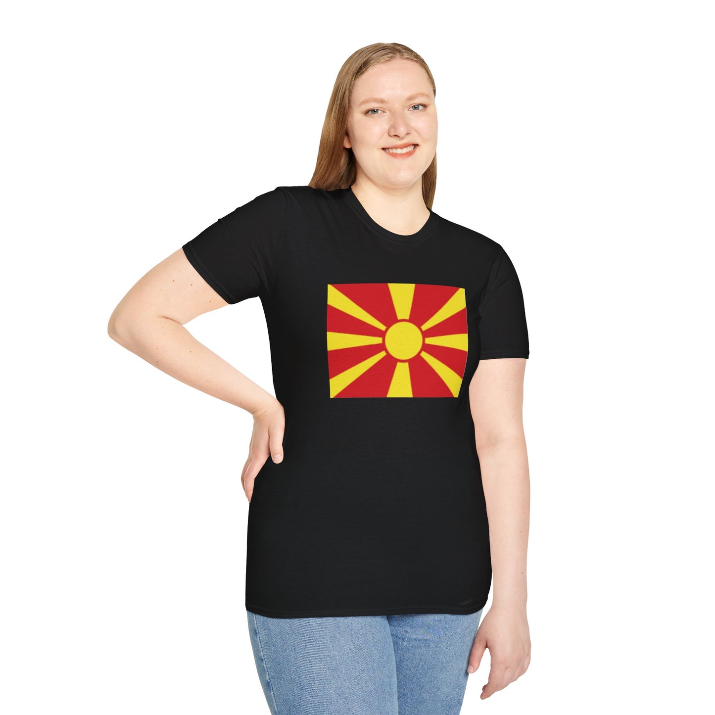 Unisex Softstyle T-Shirt -- North Macedonia