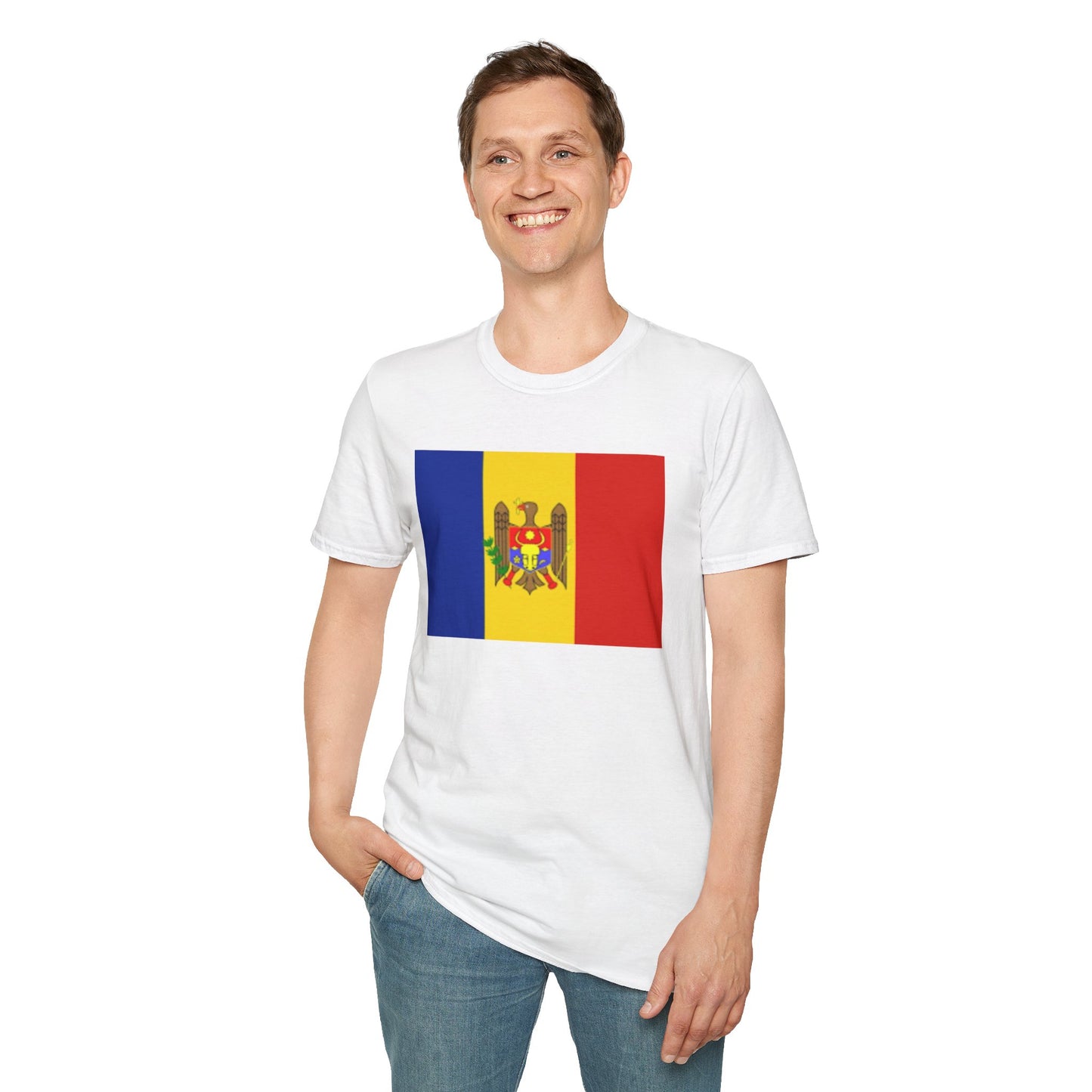 Unisex Softstyle T-Shirt -- Moldova