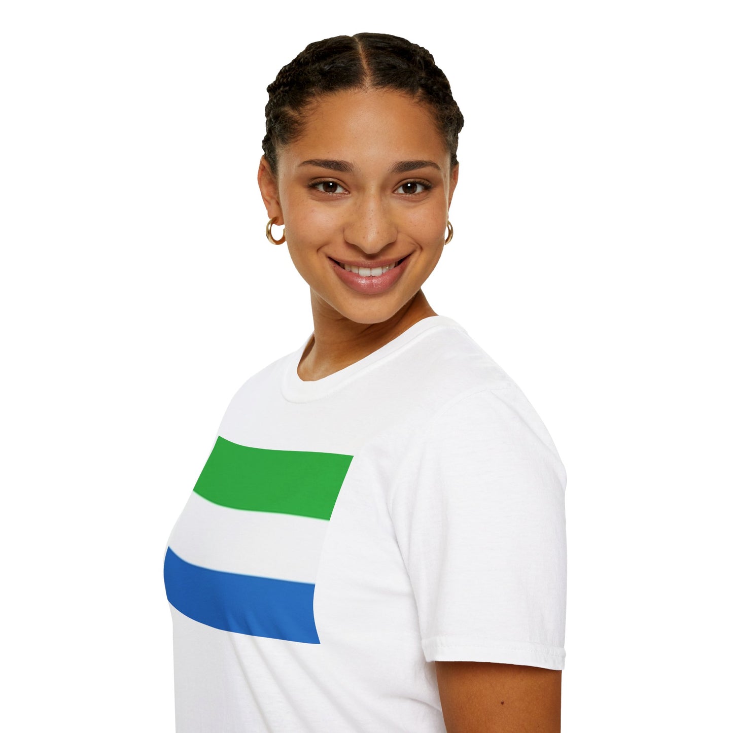 Unisex Softstyle T-Shirt -- Sierra Leone
