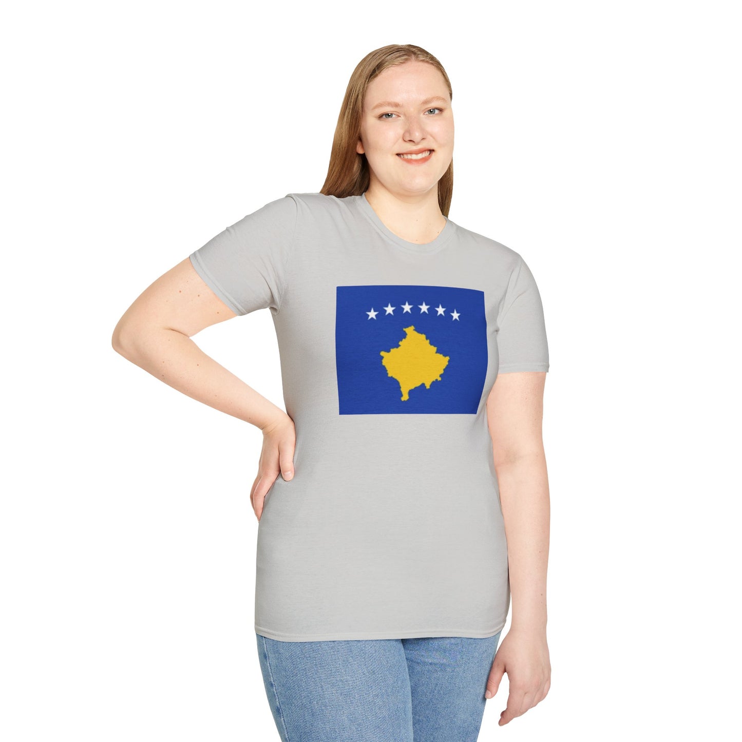 Unisex Softstyle T-Shirt -- Kosovo