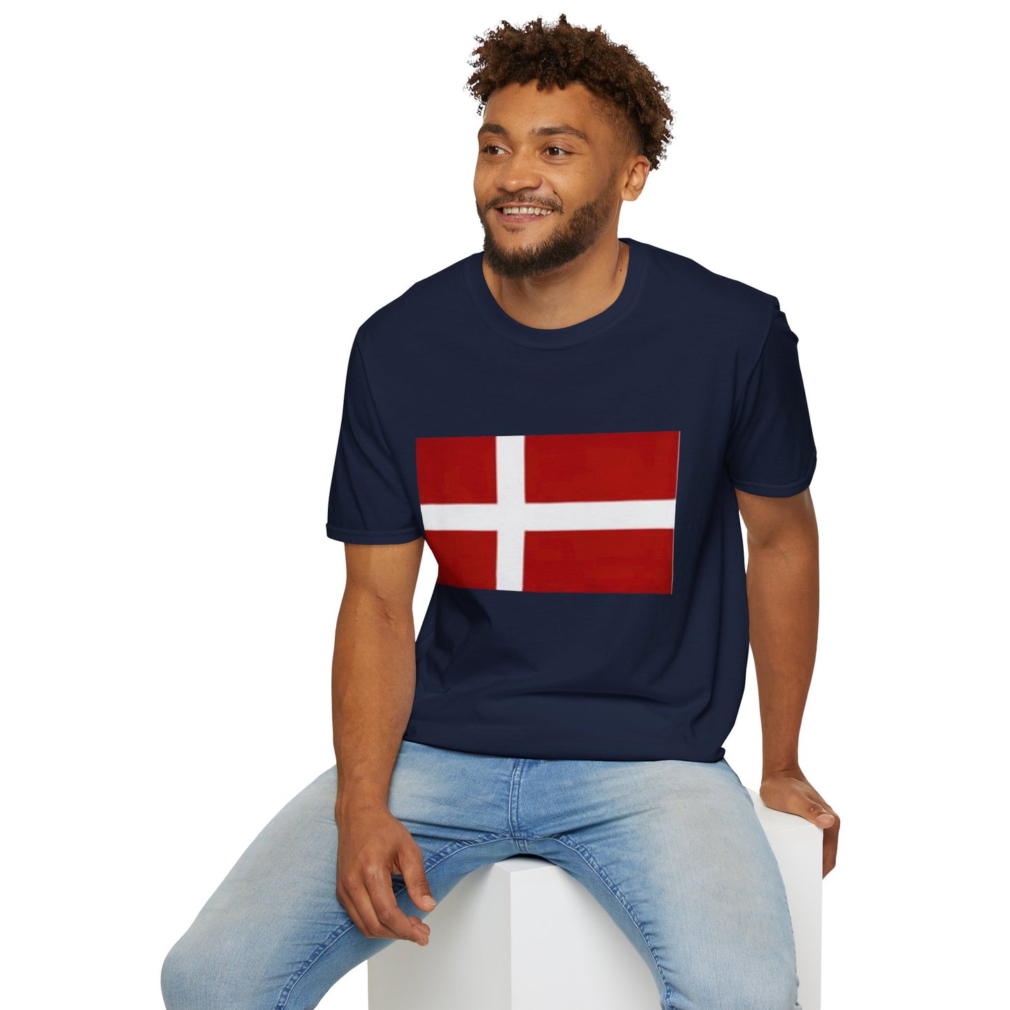 Unisex Softstyle T-Shirt -- Denmark