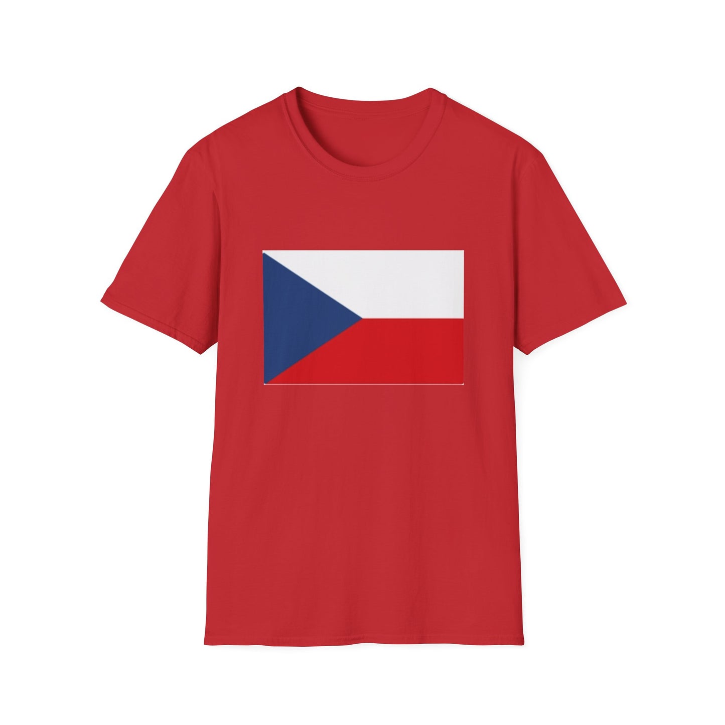 Unisex Softstyle T-Shirt -- Czechia