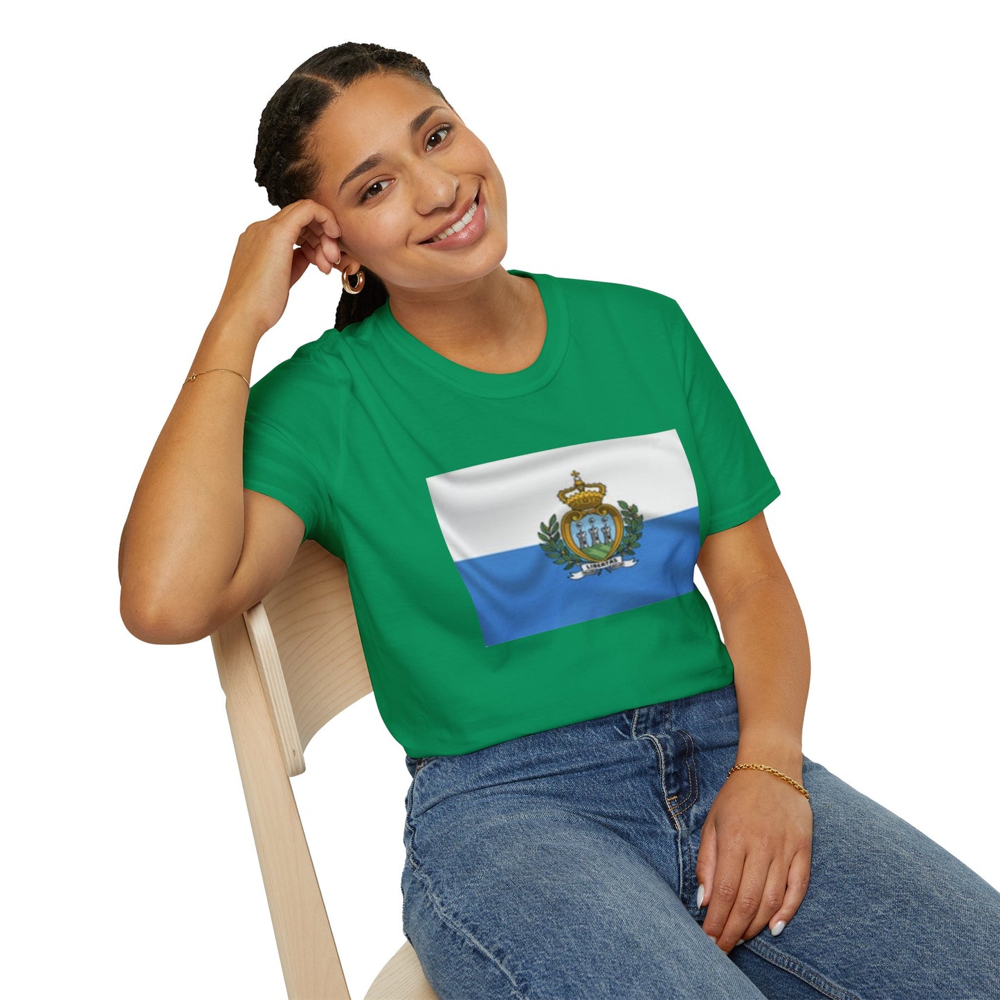 Unisex Softstyle T-Shirt -- San Marino