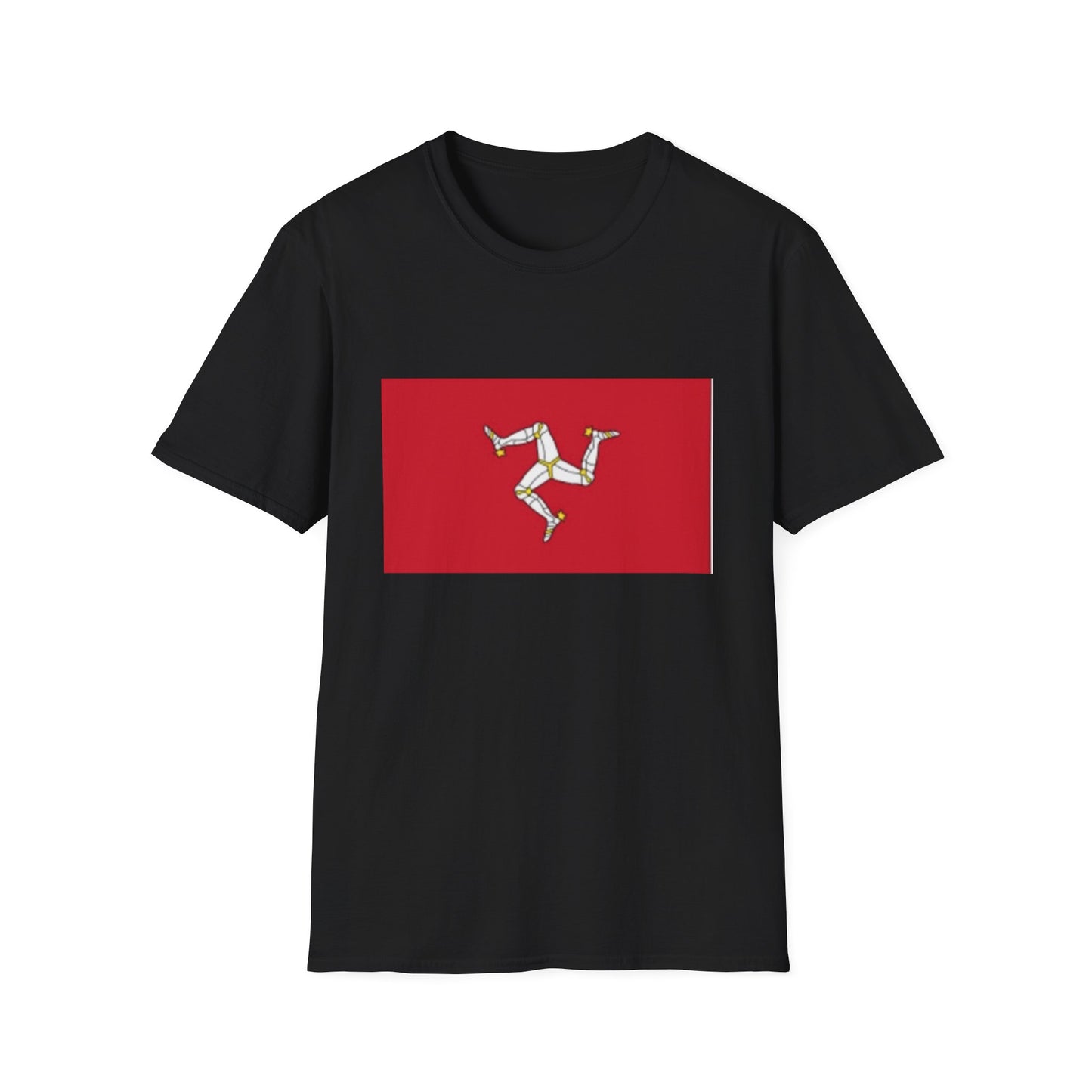 Unisex Softstyle T-Shirt -- Isle of Man