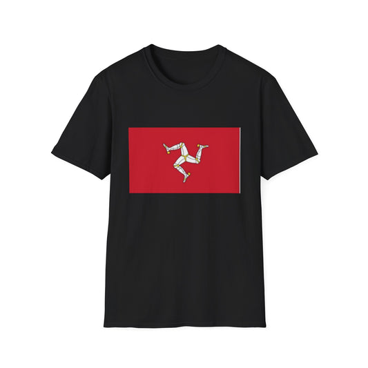 Unisex Softstyle T-Shirt -- Isle of Man