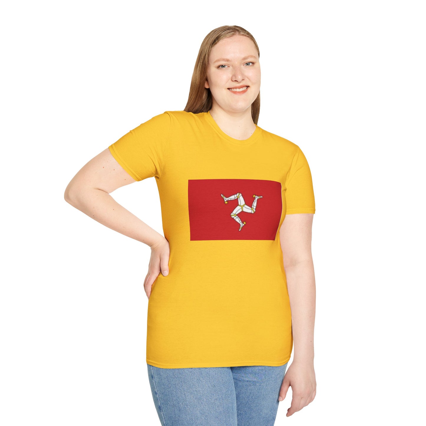 Unisex Softstyle T-Shirt -- Isle of Man
