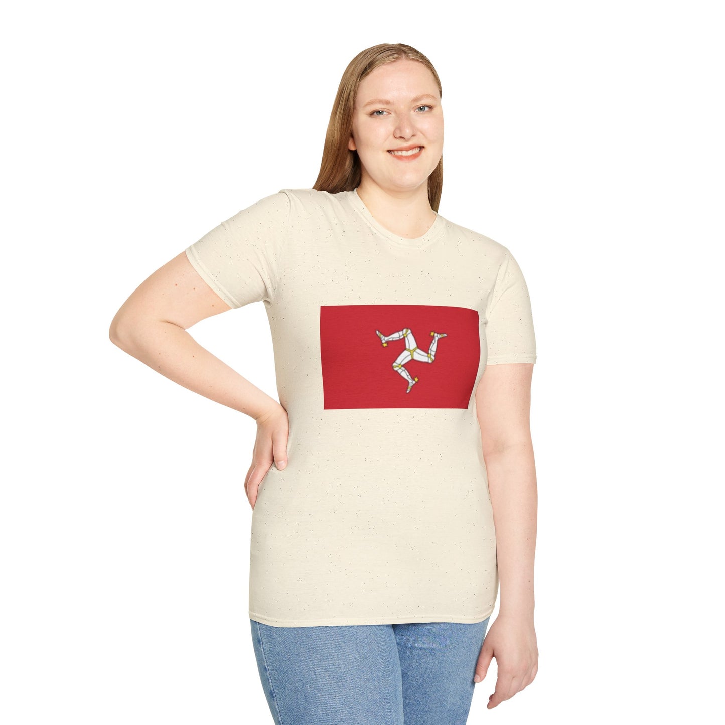 Unisex Softstyle T-Shirt -- Isle of Man