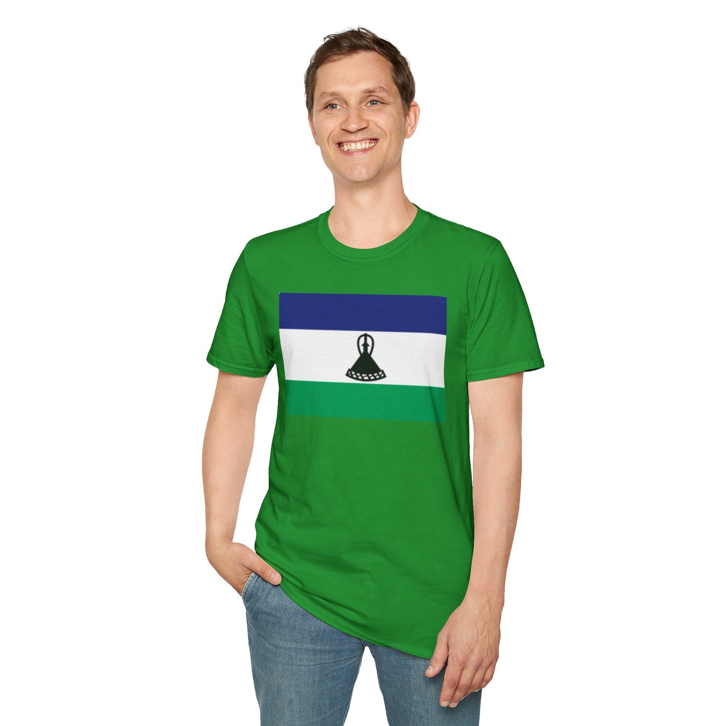 Unisex Softstyle T-Shirt -- Lesotho