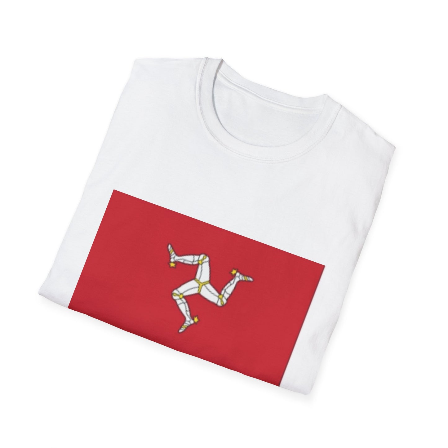 Unisex Softstyle T-Shirt -- Isle of Man