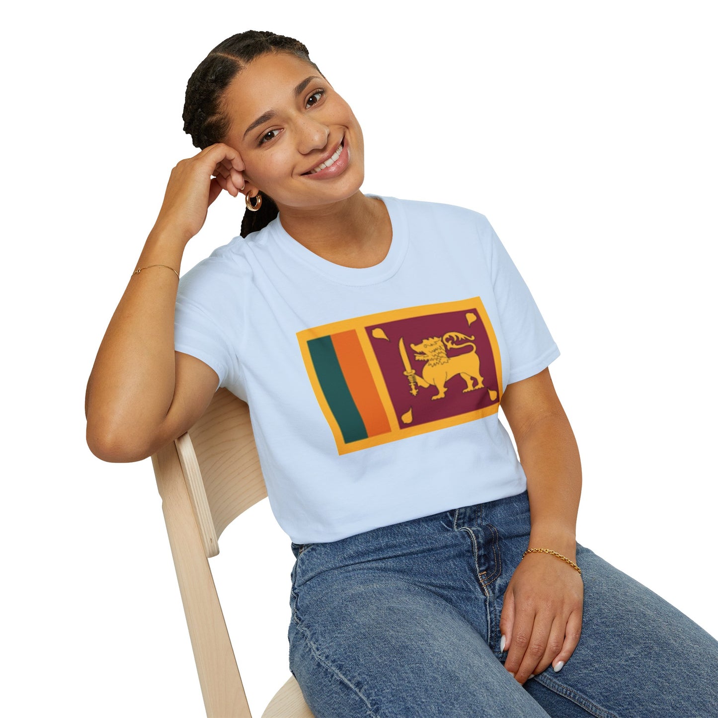 Unisex Softstyle T-Shirt -- Sri Lanka
