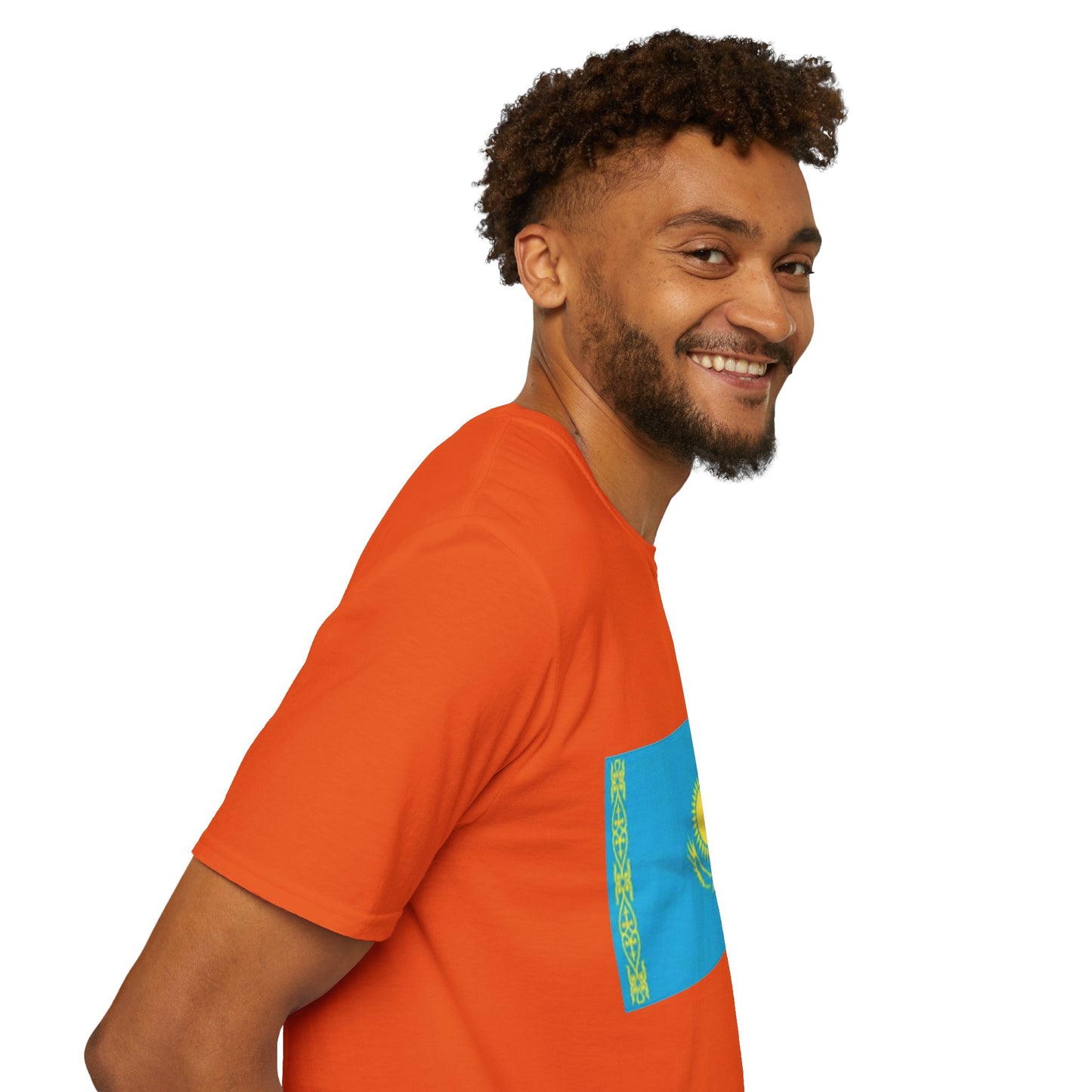 Unisex Softstyle T-Shirt -- Kazakhstan