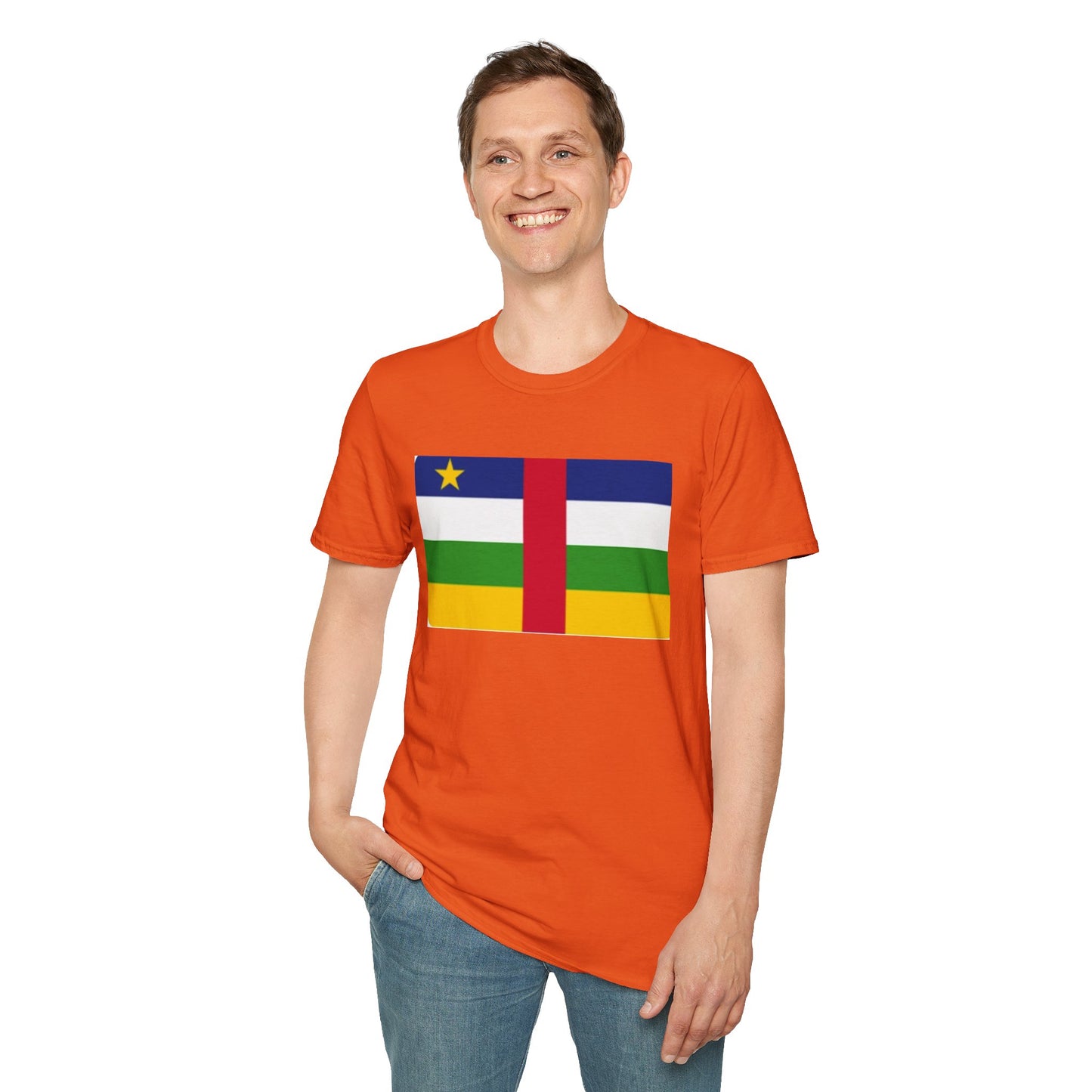 Unisex Softstyle T-Shirt - Central African Republic