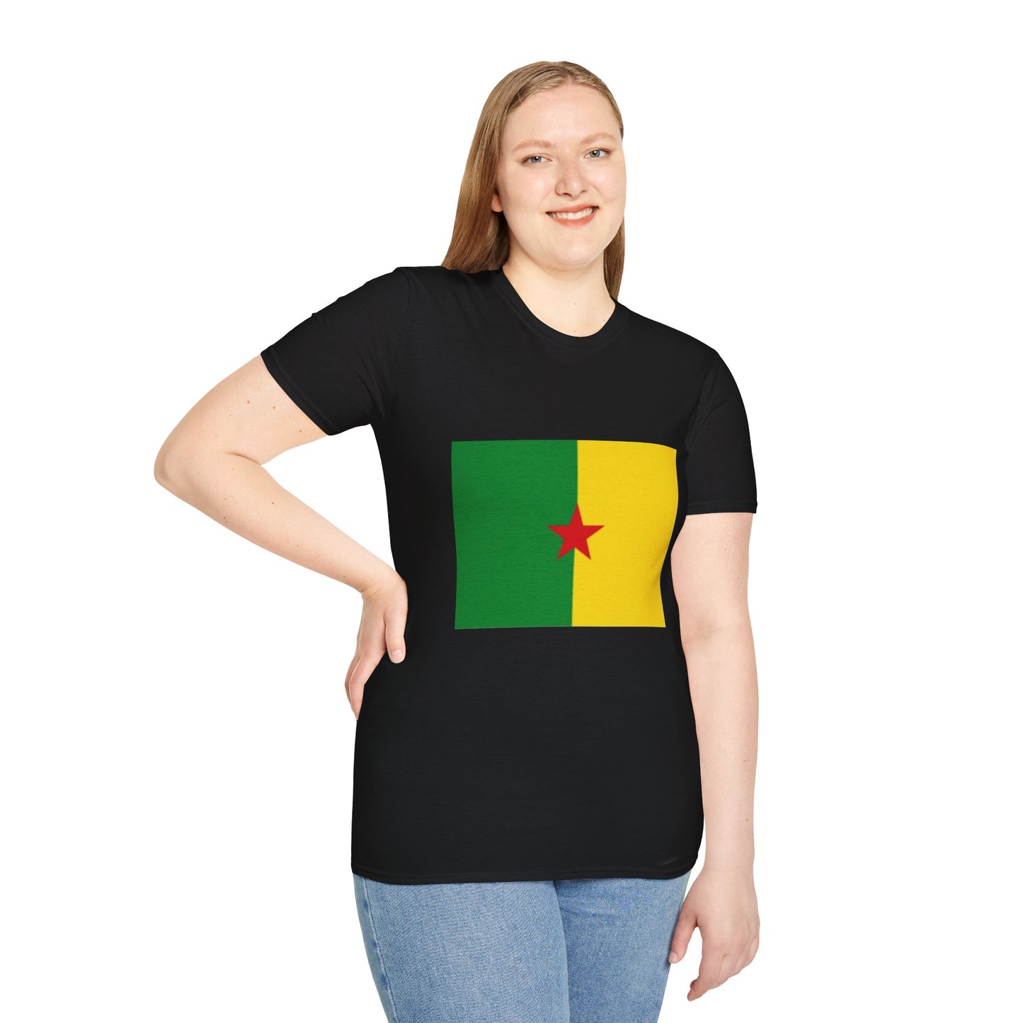 Unisex Softstyle T-Shirt -- French Guiana
