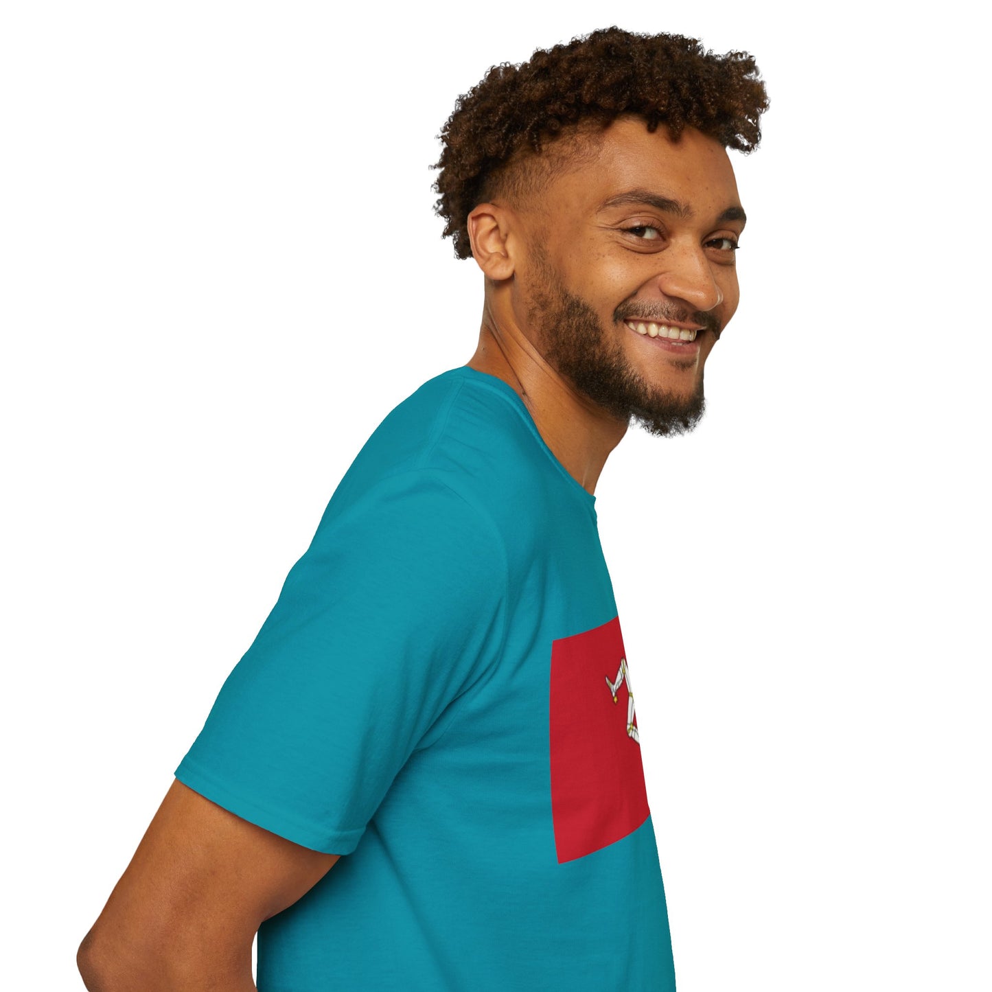 Unisex Softstyle T-Shirt -- Isle of Man