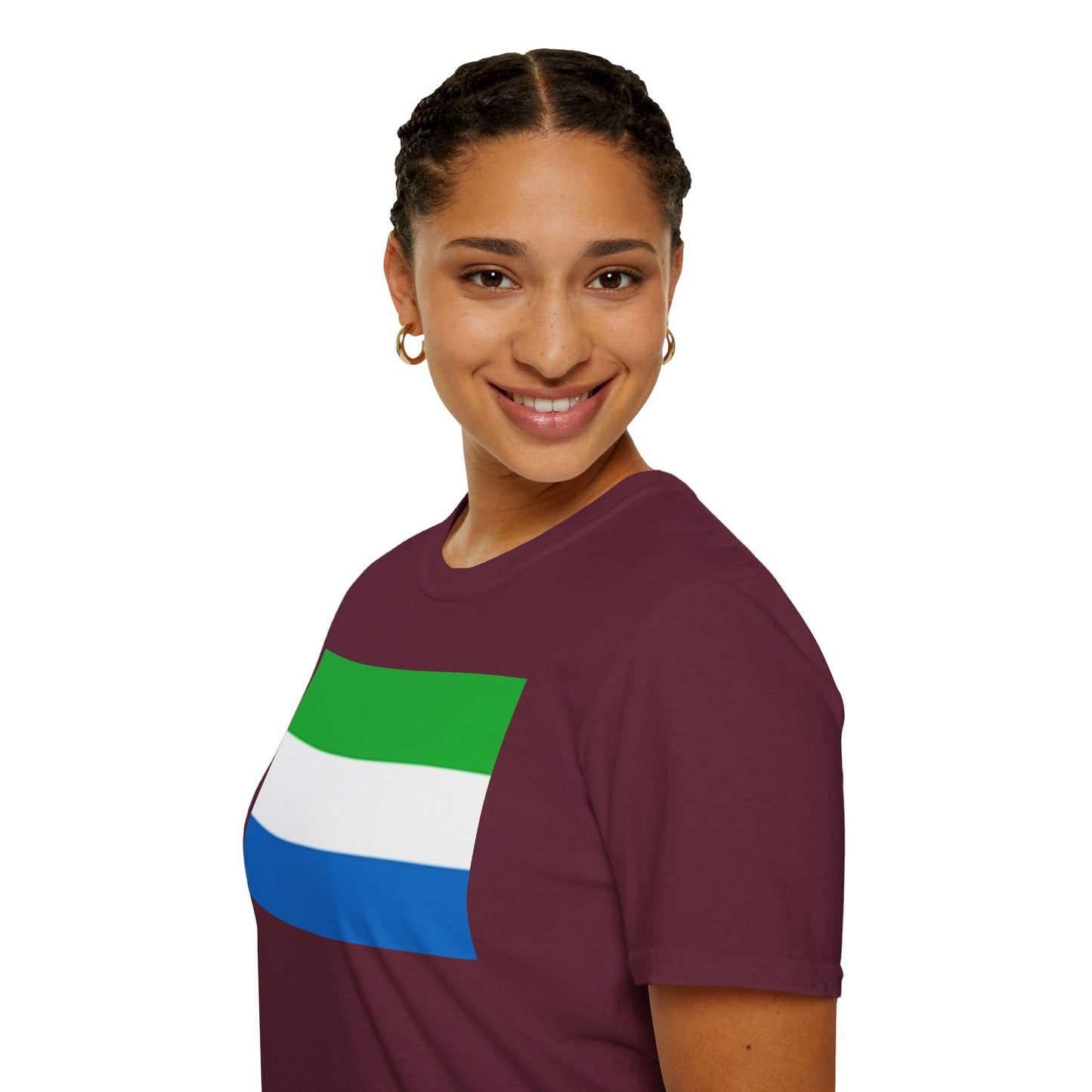 Unisex Softstyle T-Shirt -- Sierra Leone